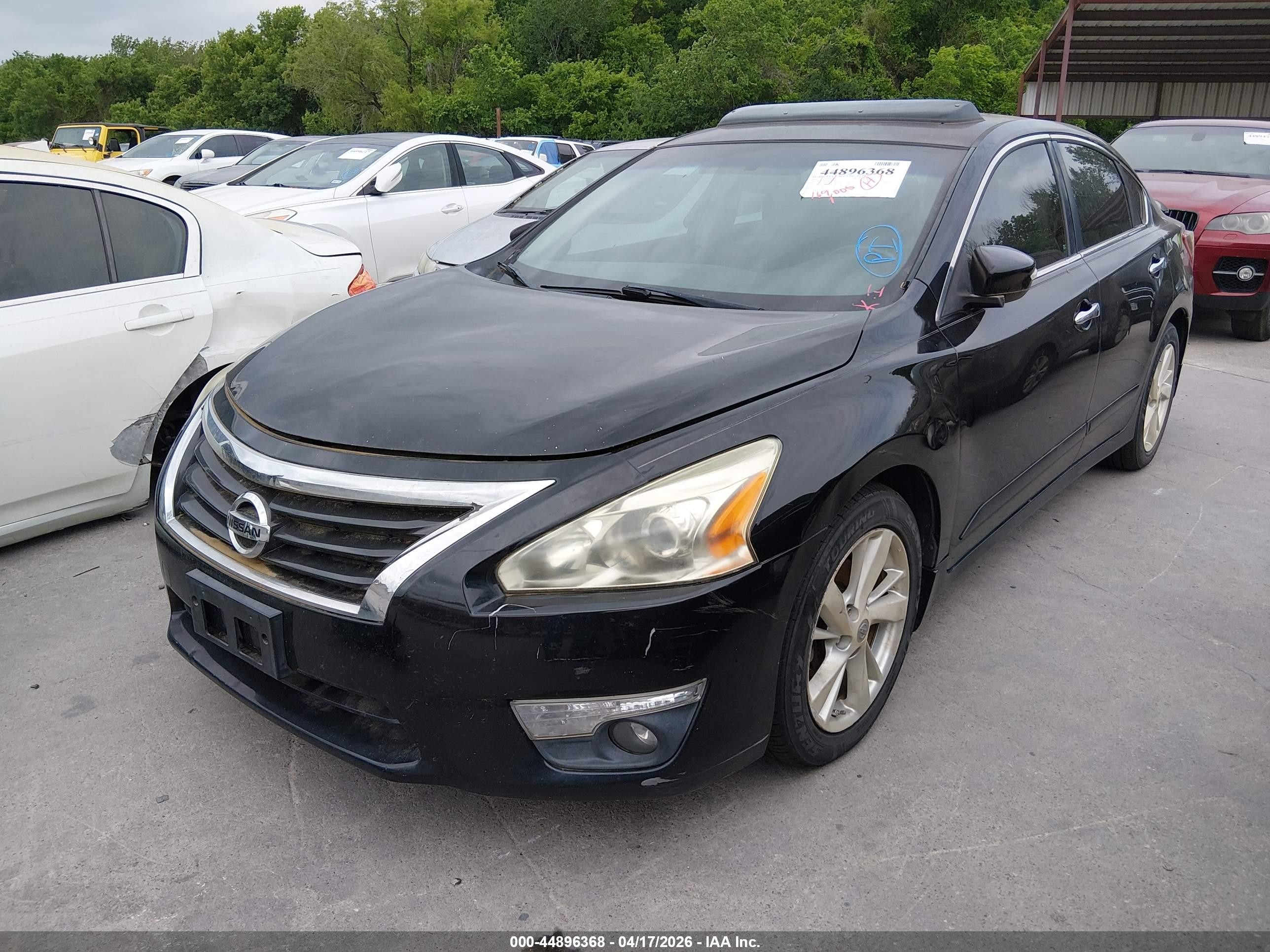 2013 Nissan Altima 2.5 Sl Black vin: 1N4AL3AP1DN543672