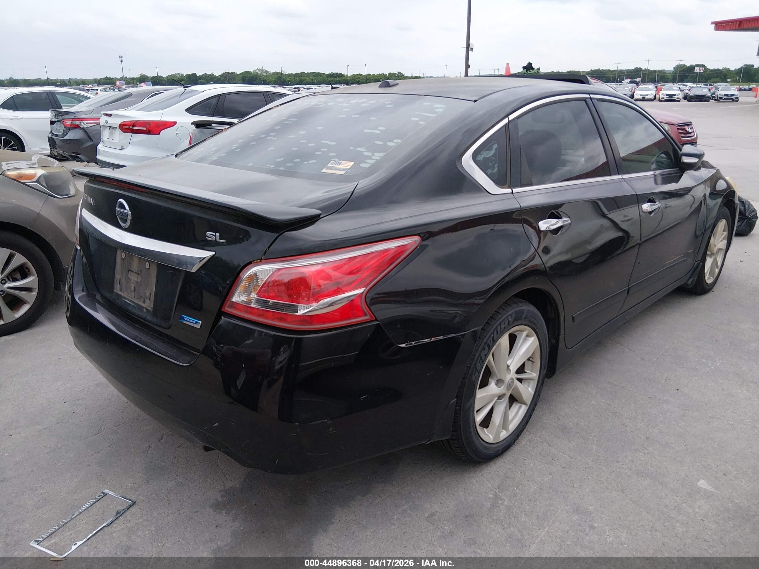 2013 Nissan Altima 2.5 Sl Black vin: 1N4AL3AP1DN543672