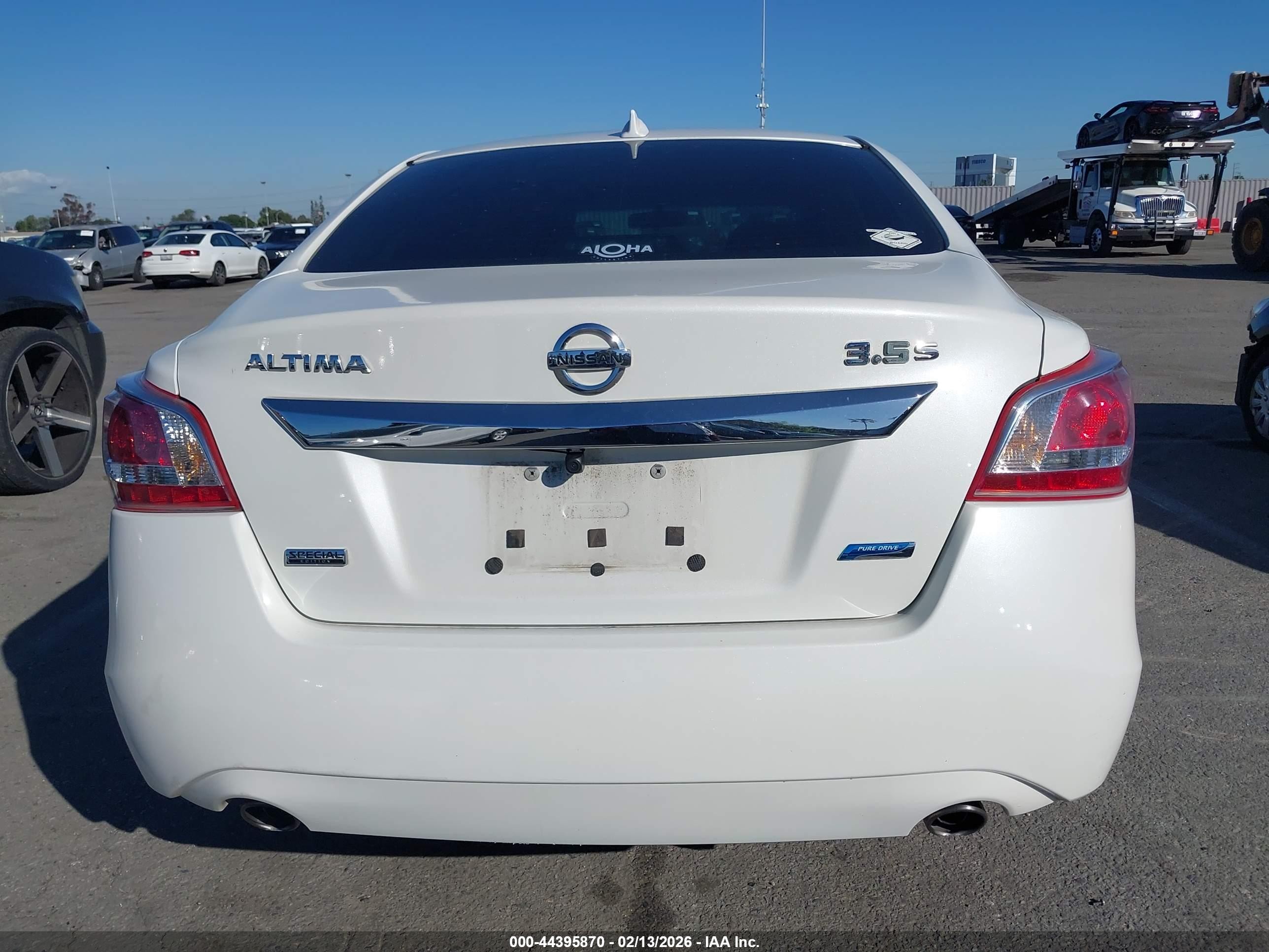 2013 Nissan Altima 2.5 S White vin: 1N4AL3AP1DN550928