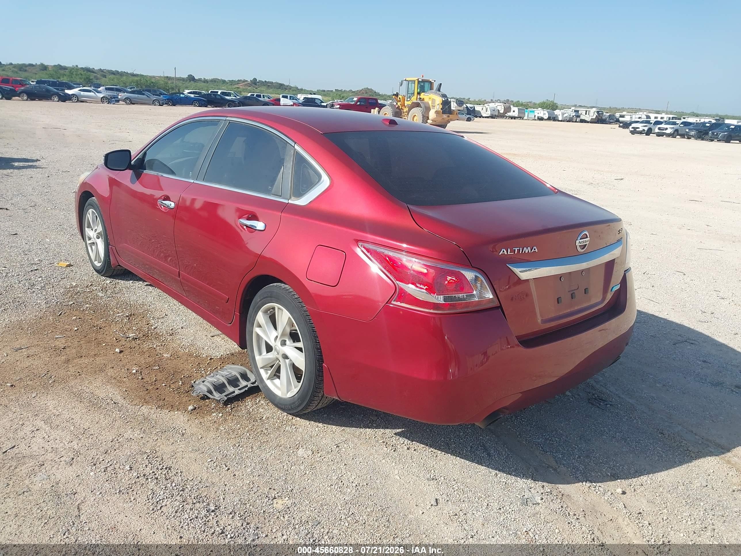 2013 Nissan Altima 2.5 Sv Burgundy vin: 1N4AL3AP1DN551299