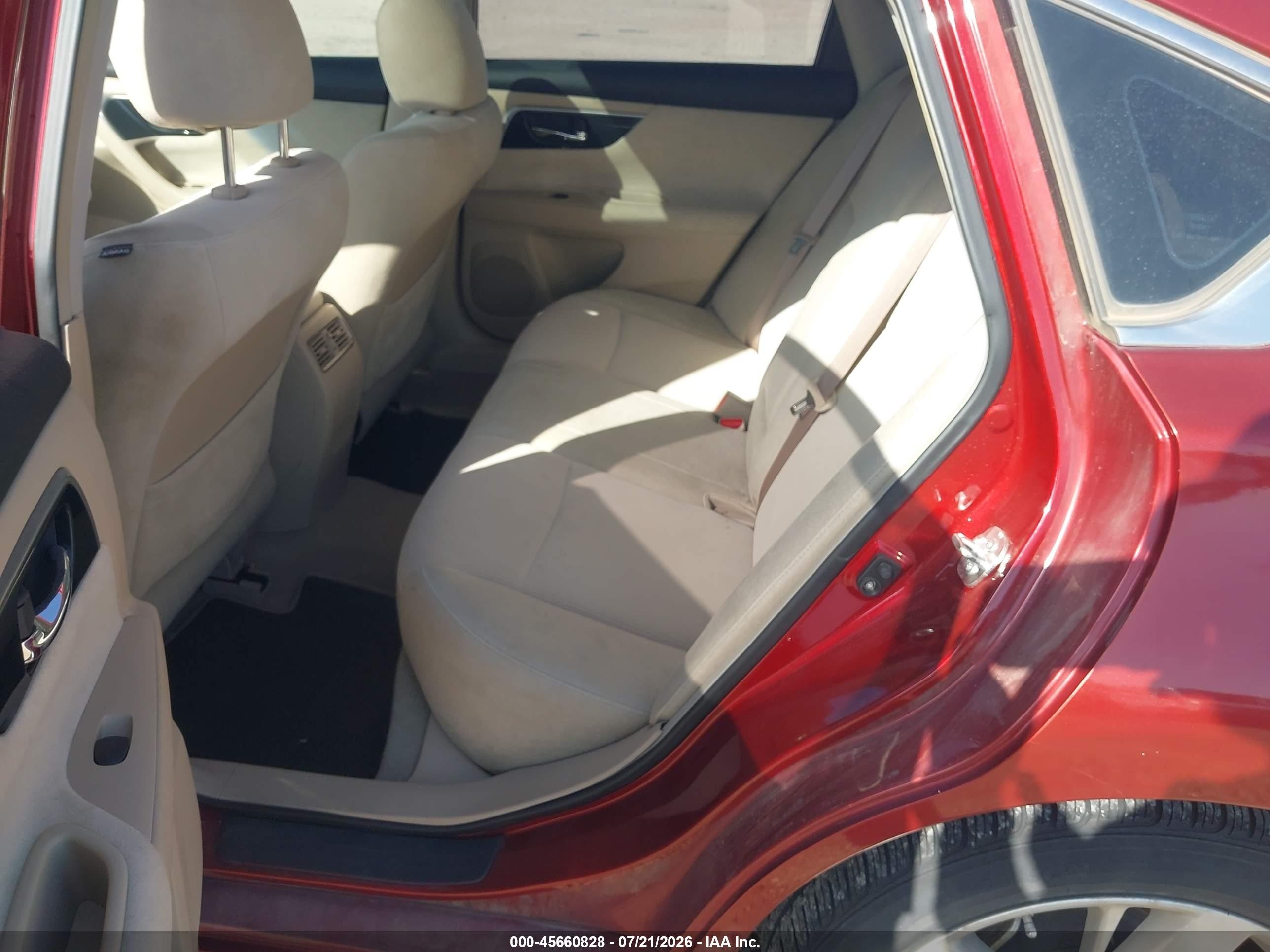 2013 Nissan Altima 2.5 Sv Burgundy vin: 1N4AL3AP1DN551299