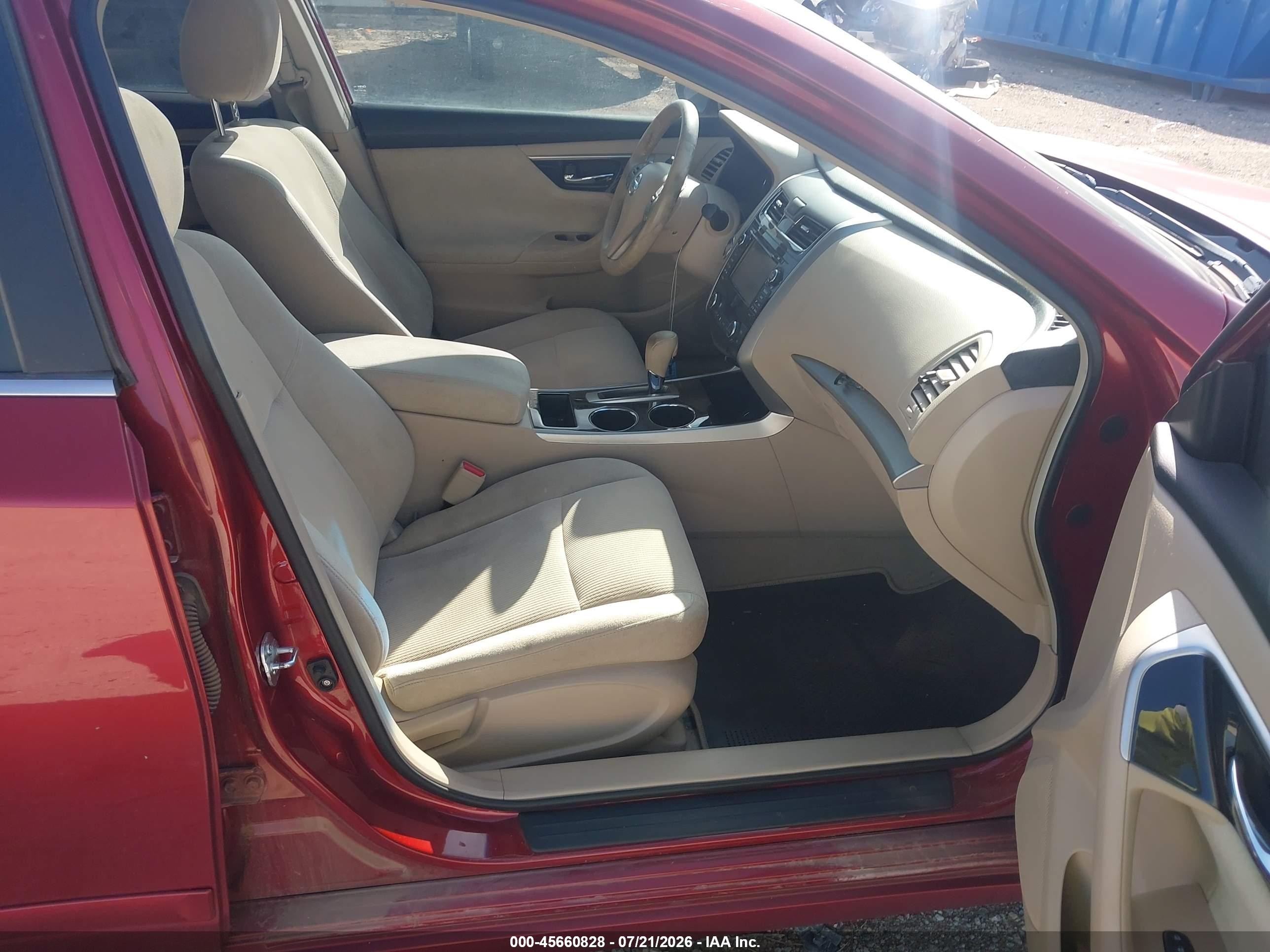 2013 Nissan Altima 2.5 Sv Burgundy vin: 1N4AL3AP1DN551299