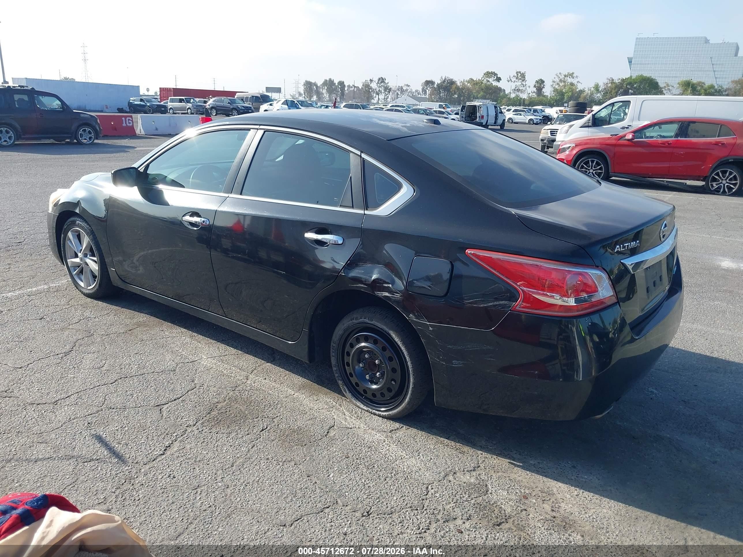 2013 Nissan Altima 2.5 Sv Black vin: 1N4AL3AP1DN552825