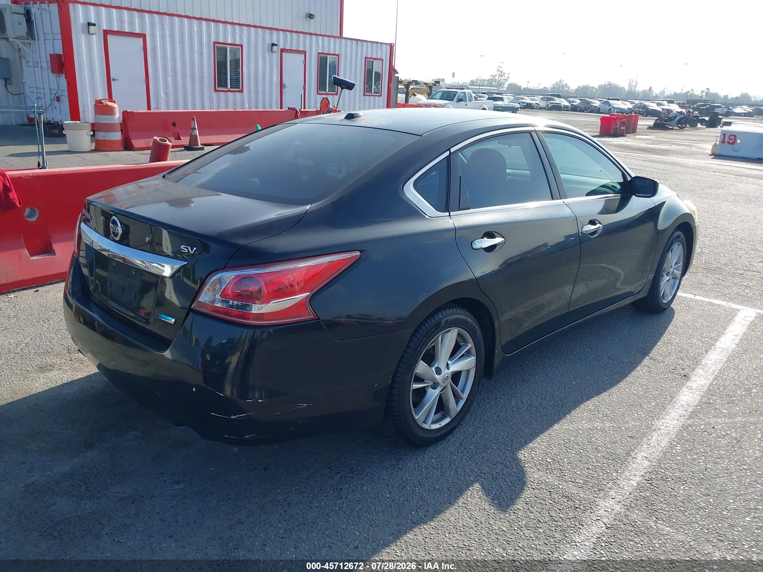 2013 Nissan Altima 2.5 Sv Black vin: 1N4AL3AP1DN552825
