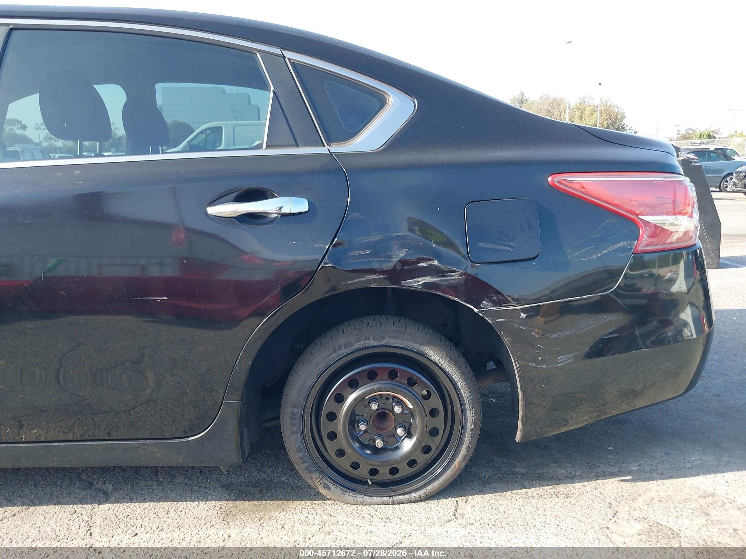 2013 Nissan Altima 2.5 Sv Black vin: 1N4AL3AP1DN552825