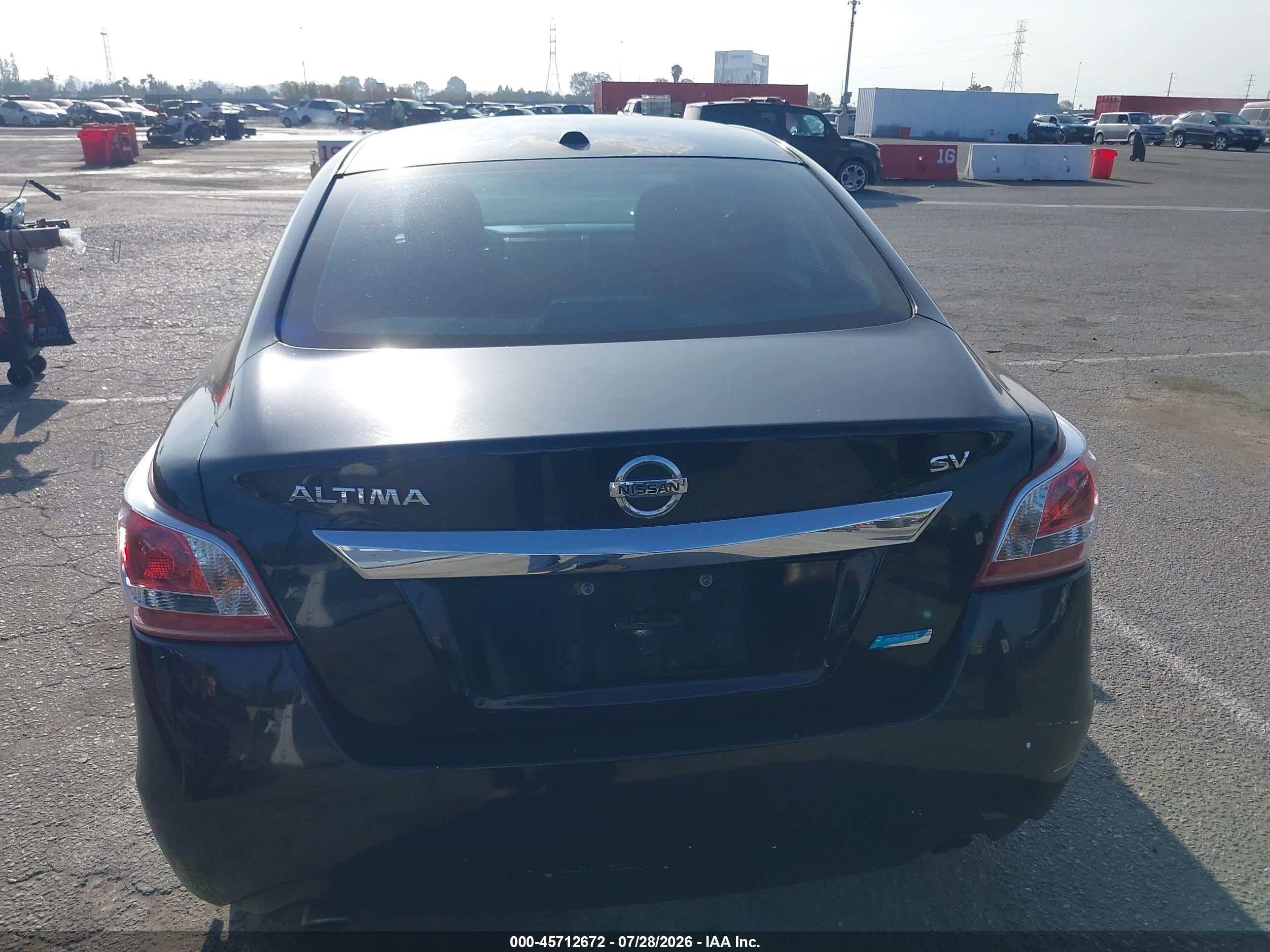2013 Nissan Altima 2.5 Sv Black vin: 1N4AL3AP1DN552825
