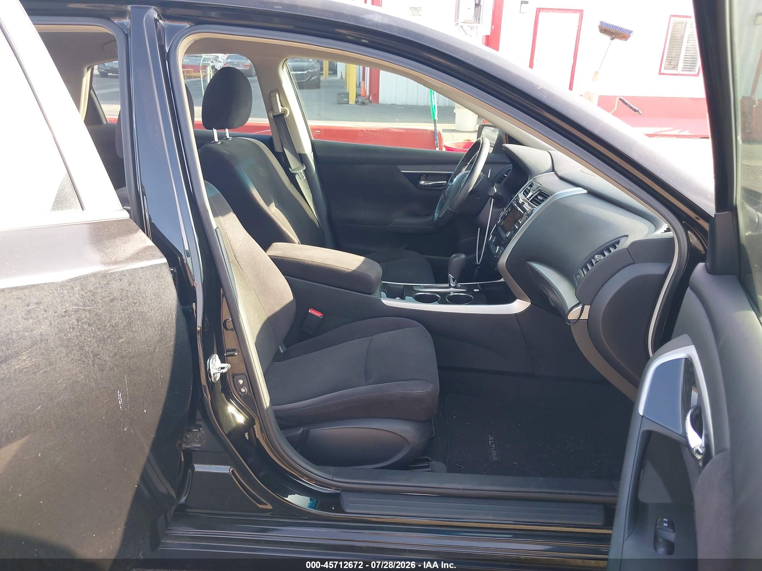 2013 Nissan Altima 2.5 Sv Black vin: 1N4AL3AP1DN552825