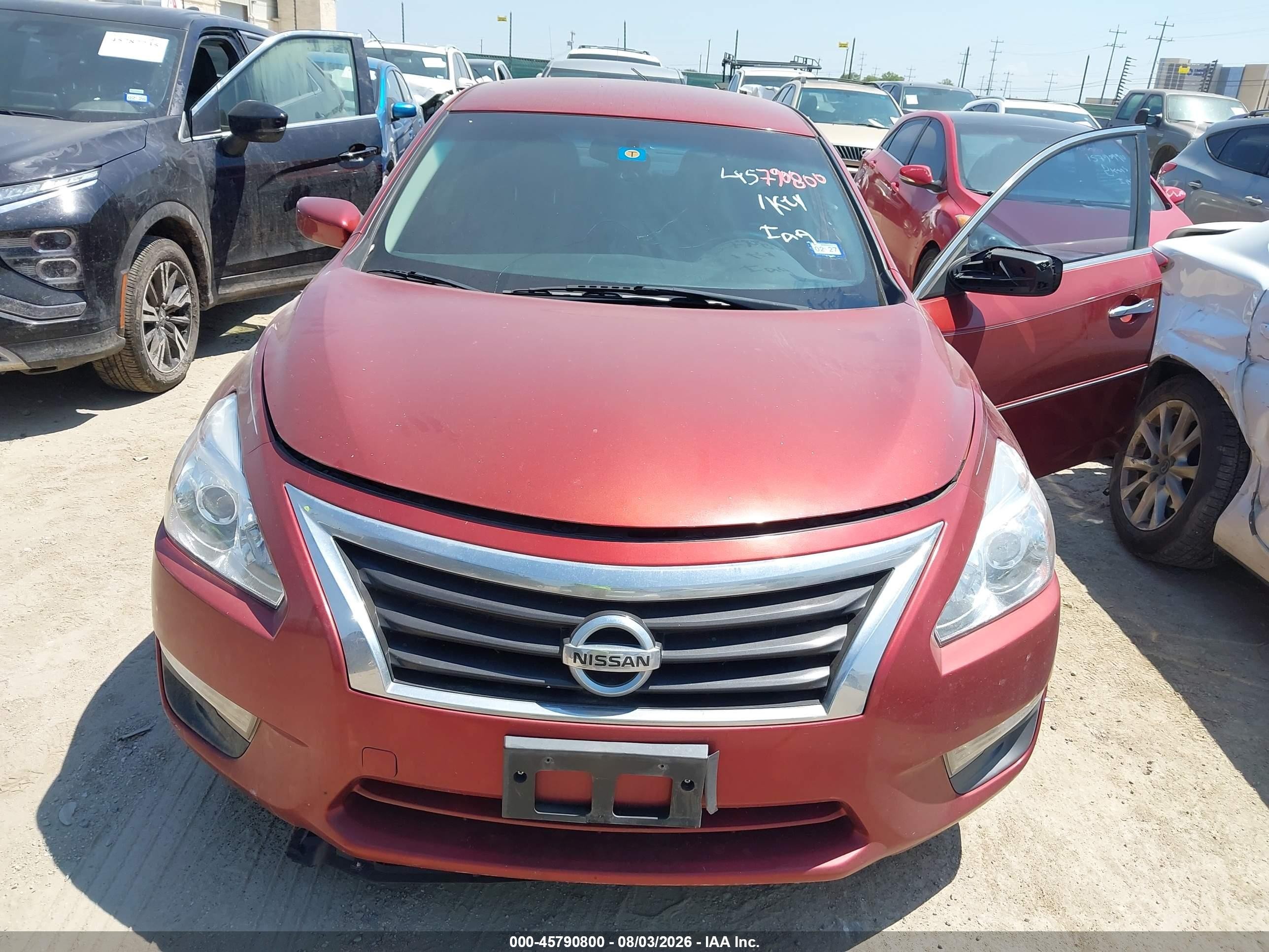 2013 Nissan Altima 2.5 S Maroon vin: 1N4AL3AP1DN556468