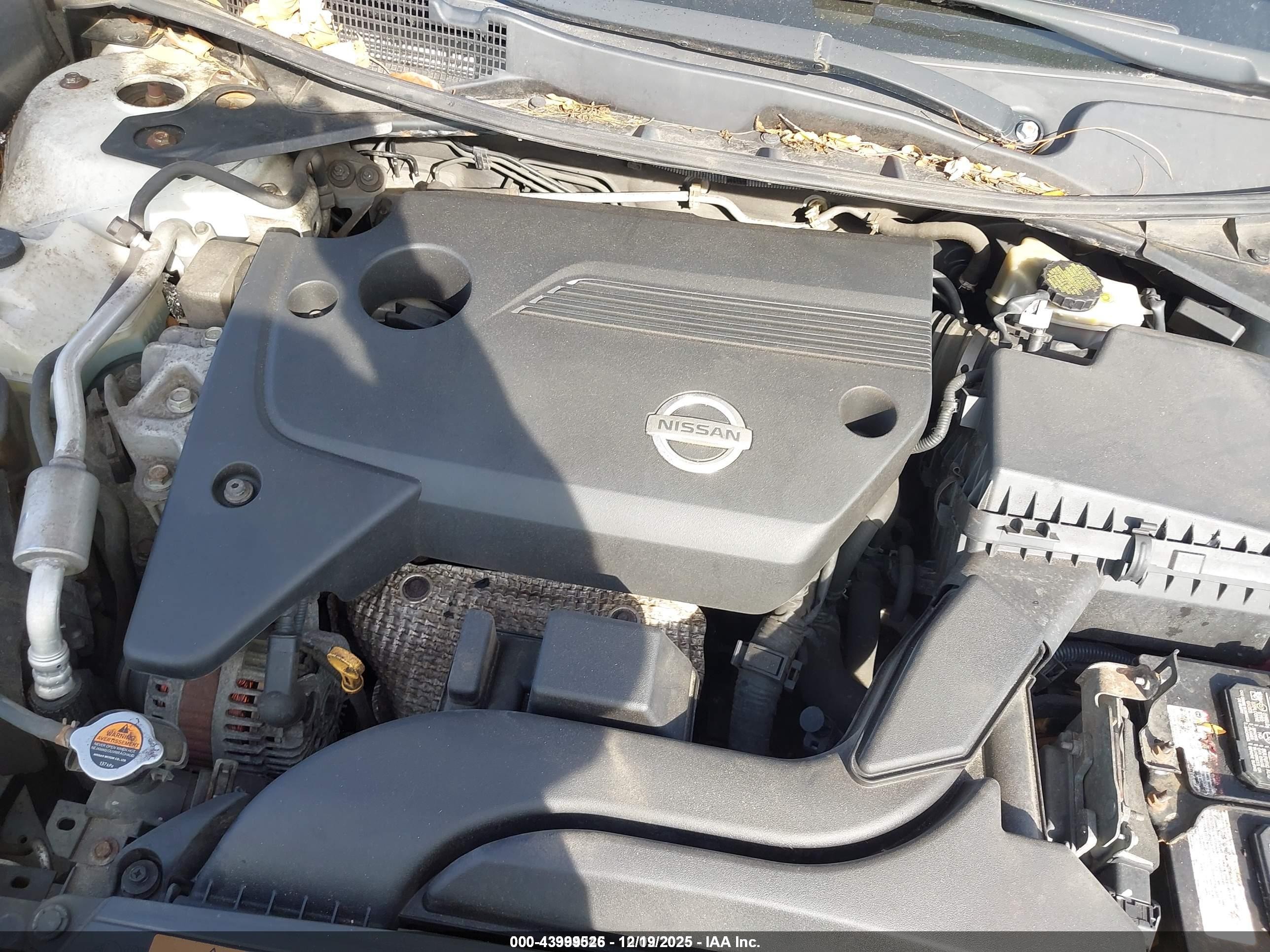 2013 Nissan Altima 2.5 S White vin: 1N4AL3AP1DN558592