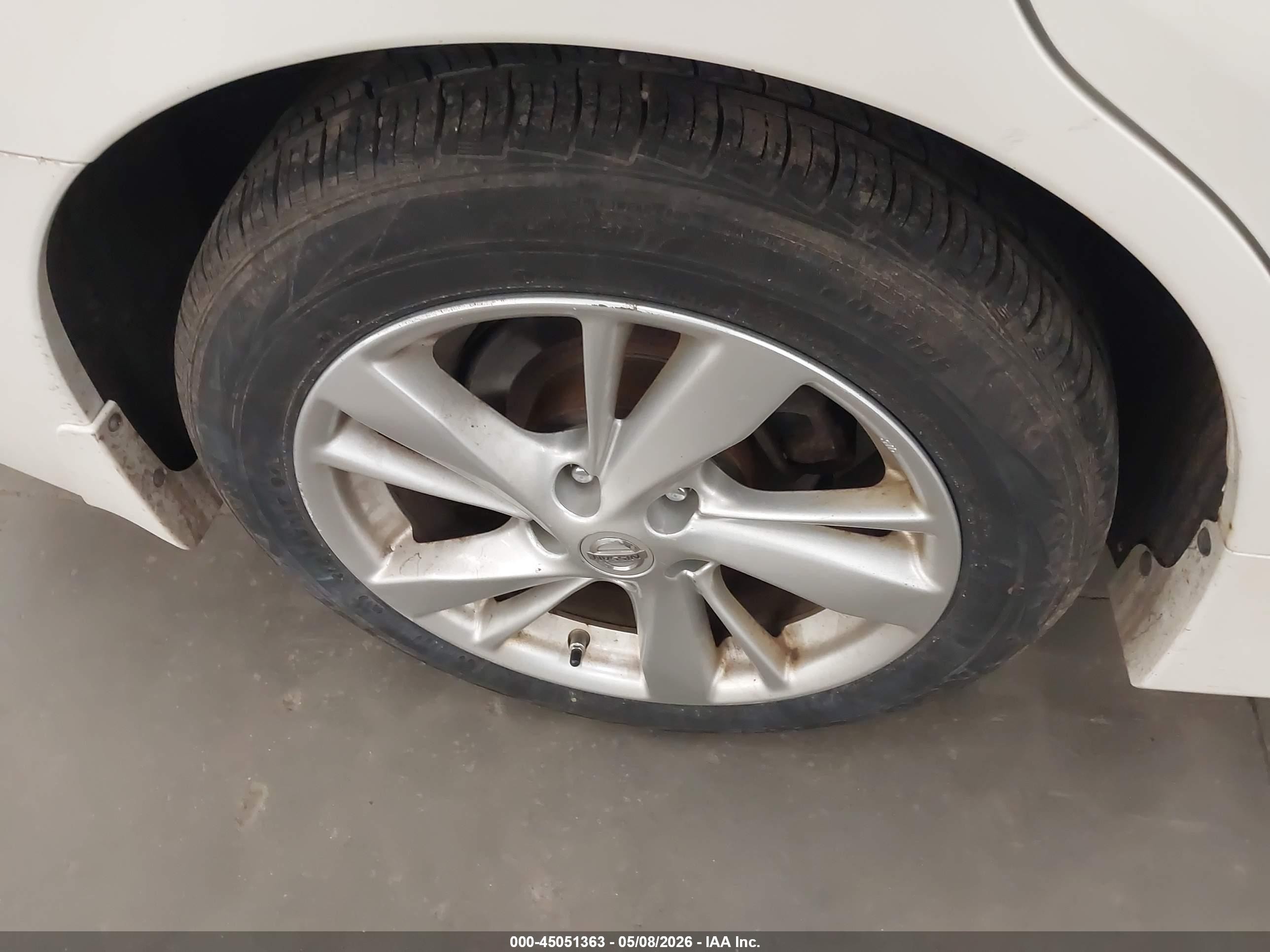 2013 Nissan Altima 2.5 Sv White vin: 1N4AL3AP1DN559709