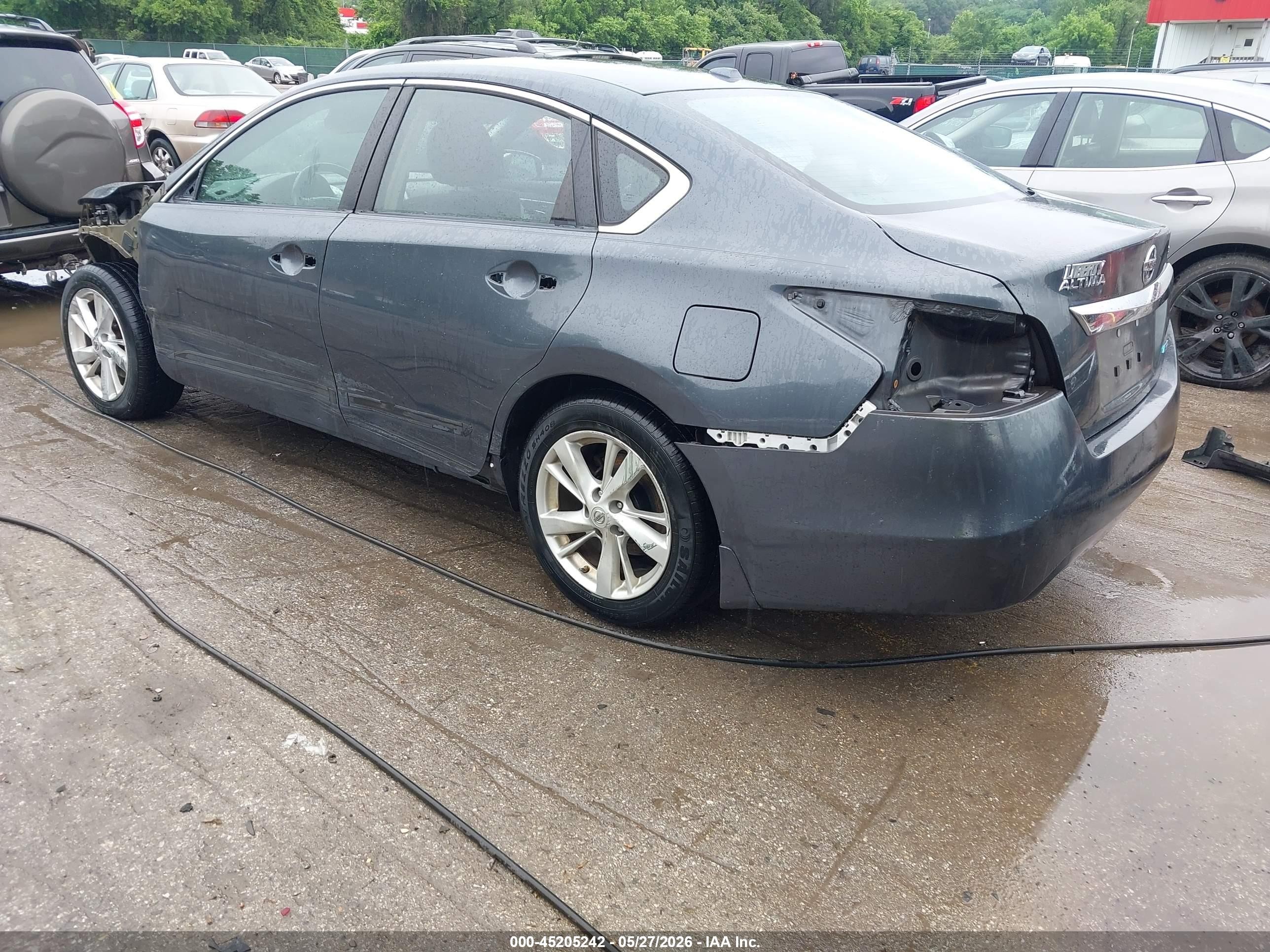 2013 Nissan Altima 2.5 Sv Blue vin: 1N4AL3AP1DN564683