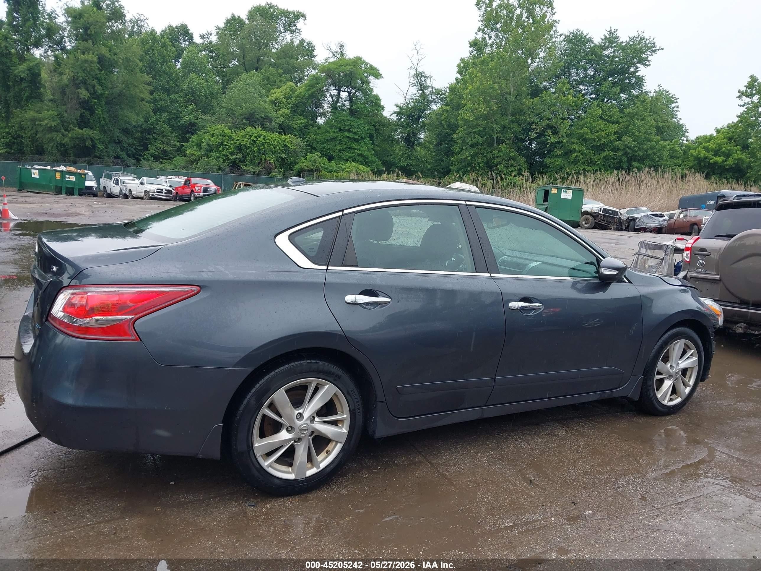 2013 Nissan Altima 2.5 Sv Blue vin: 1N4AL3AP1DN564683