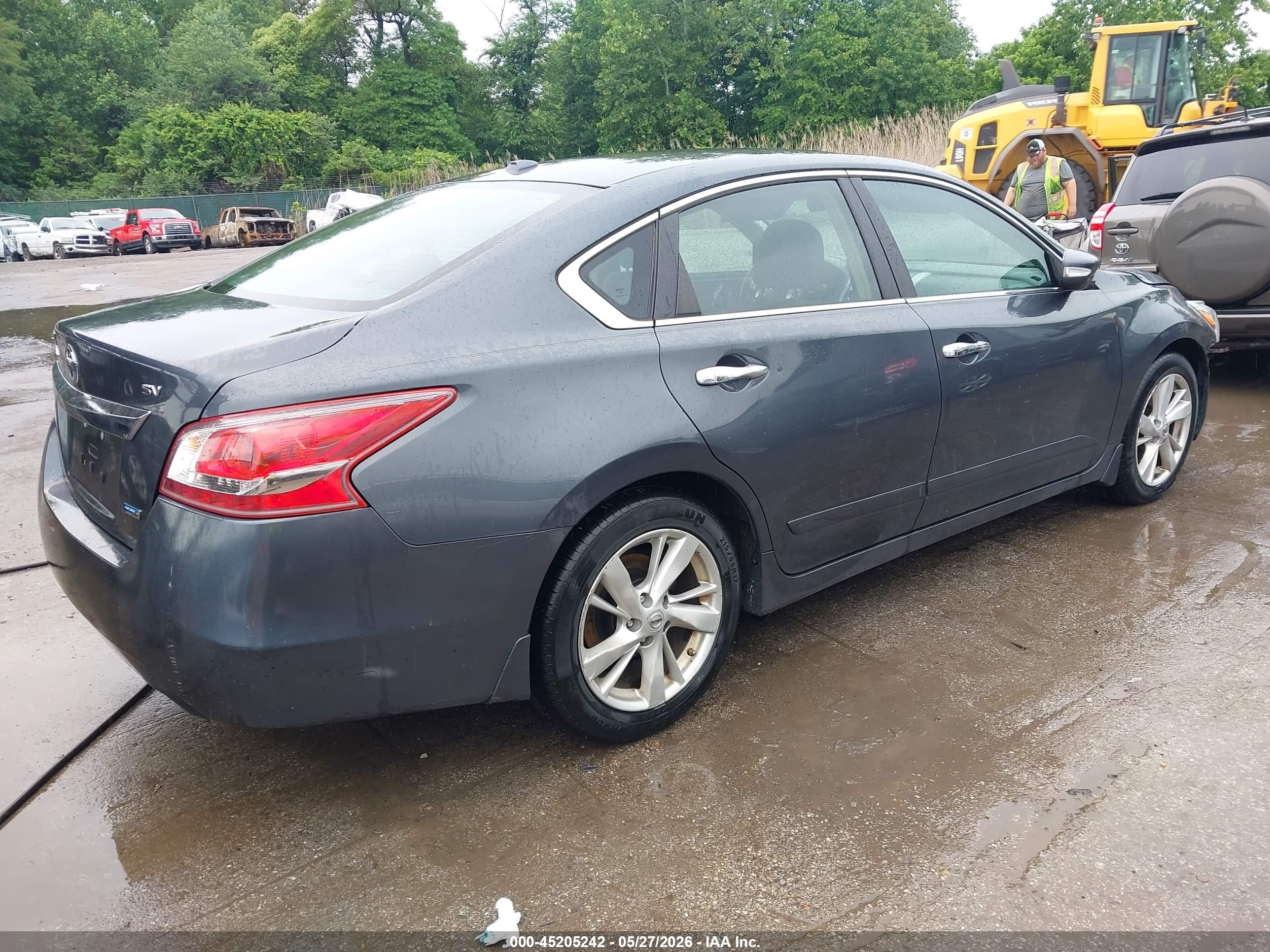 2013 Nissan Altima 2.5 Sv Blue vin: 1N4AL3AP1DN564683