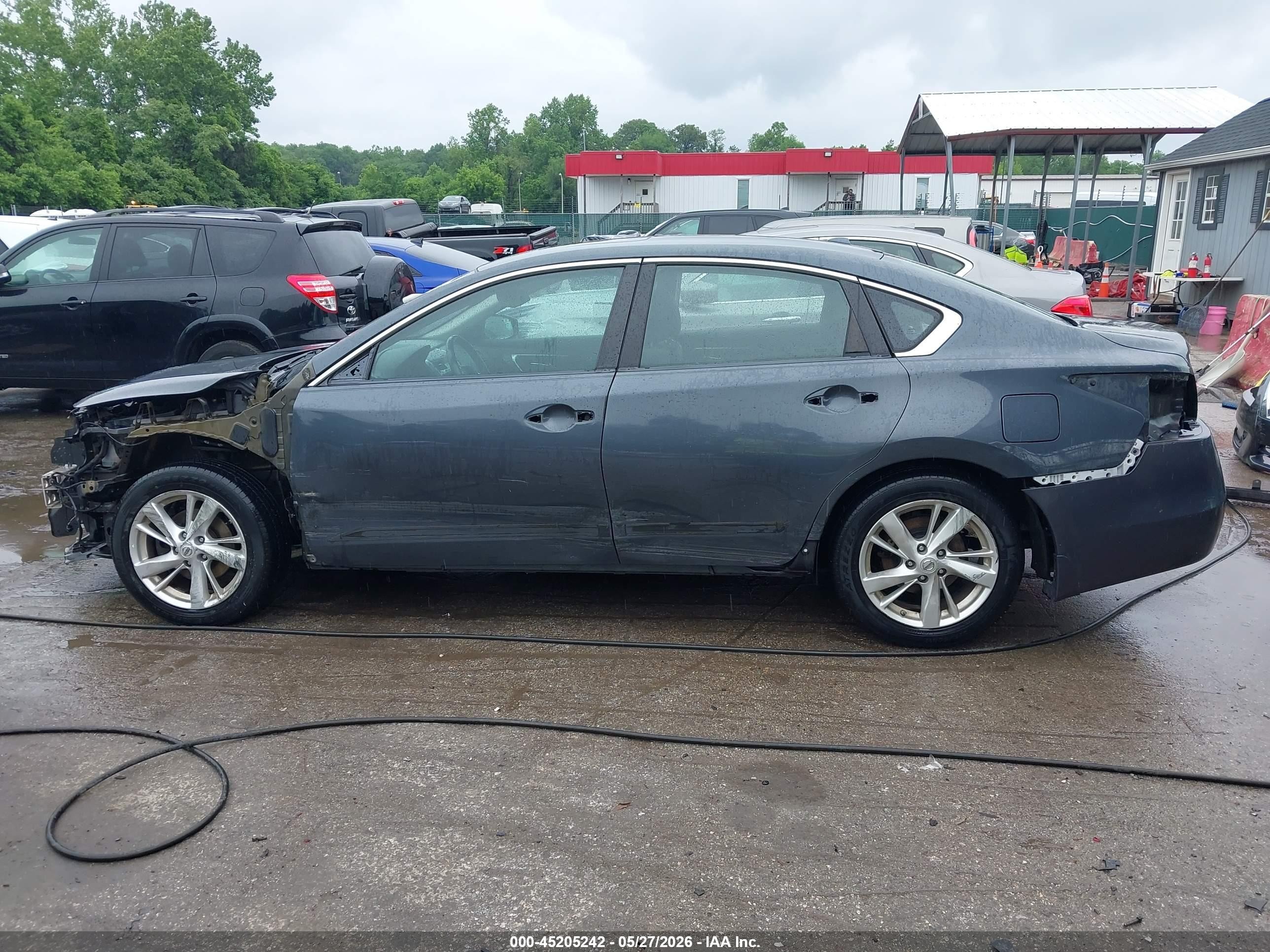 2013 Nissan Altima 2.5 Sv Blue vin: 1N4AL3AP1DN564683