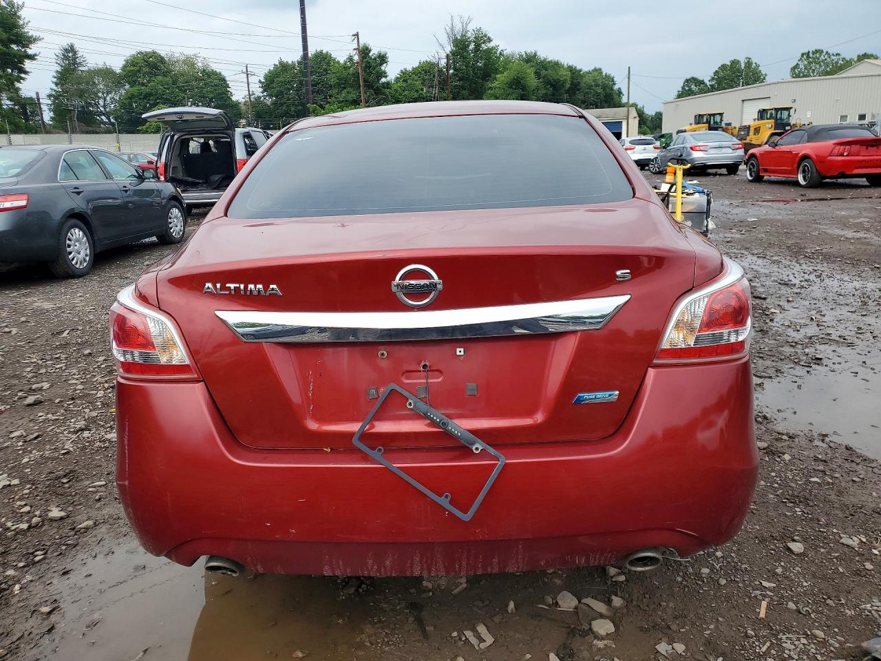 2013 Nissan Altima 2.5 Burgundy vin: 1N4AL3AP1DN567924