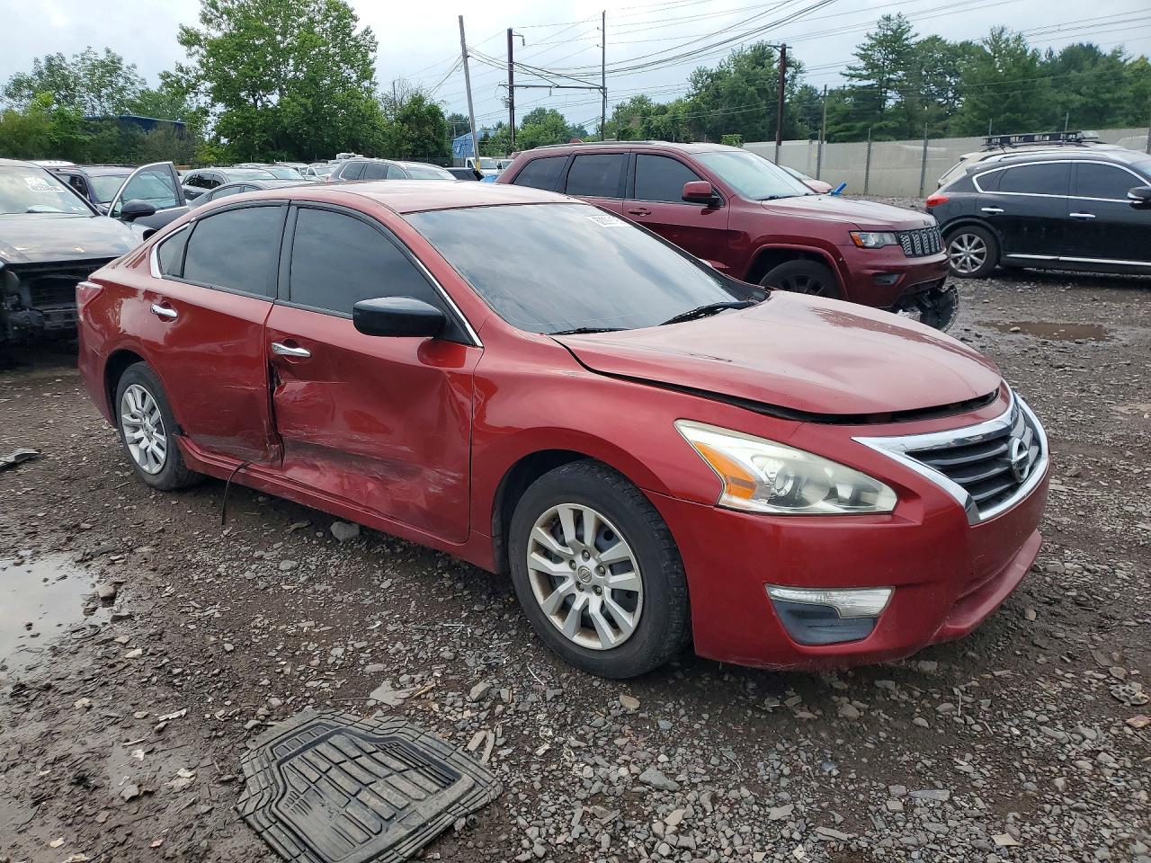 2013 Nissan Altima 2.5 Burgundy vin: 1N4AL3AP1DN567924