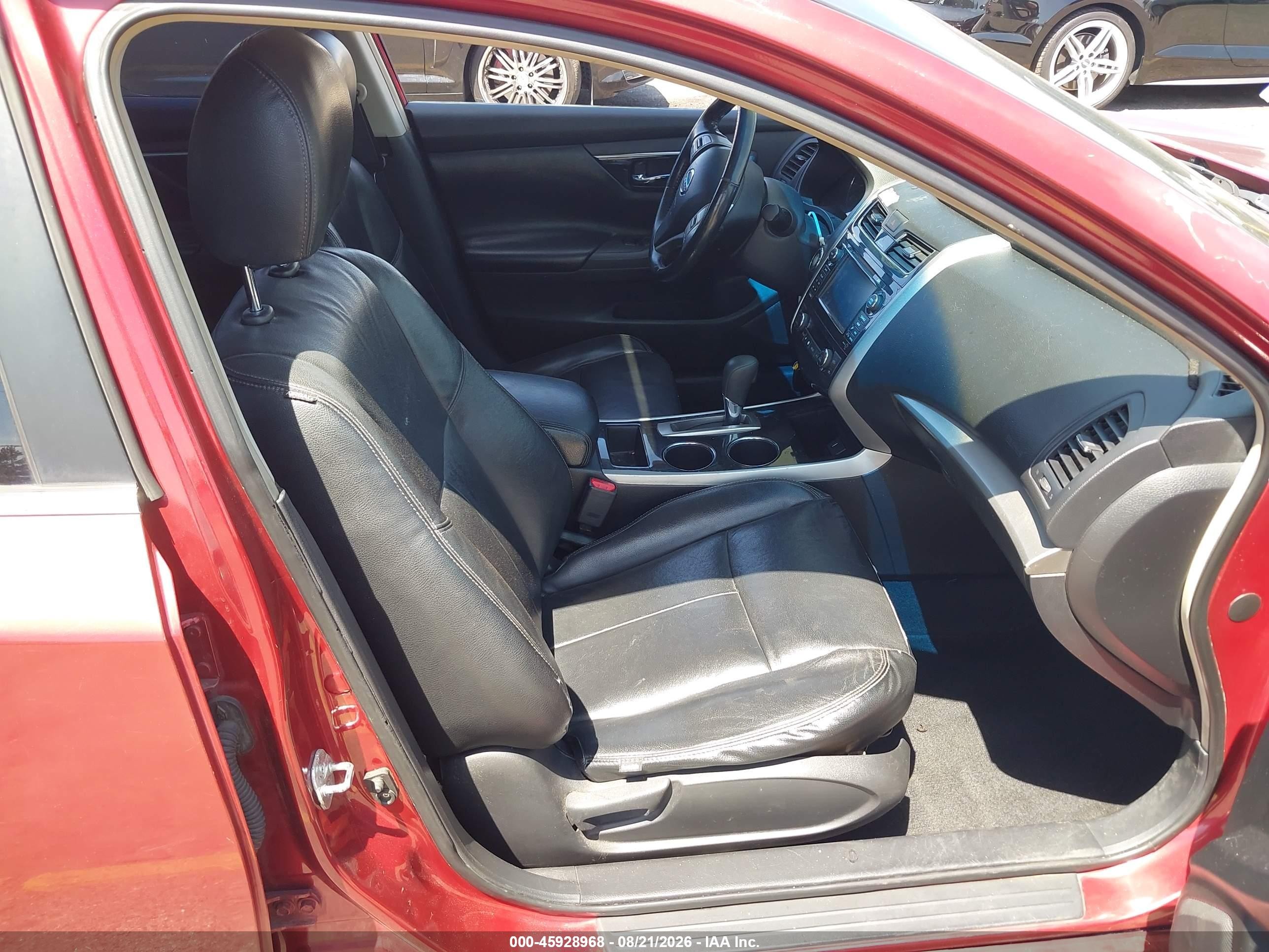 2013 Nissan Altima 2.5 Sv Red vin: 1N4AL3AP1DN569706