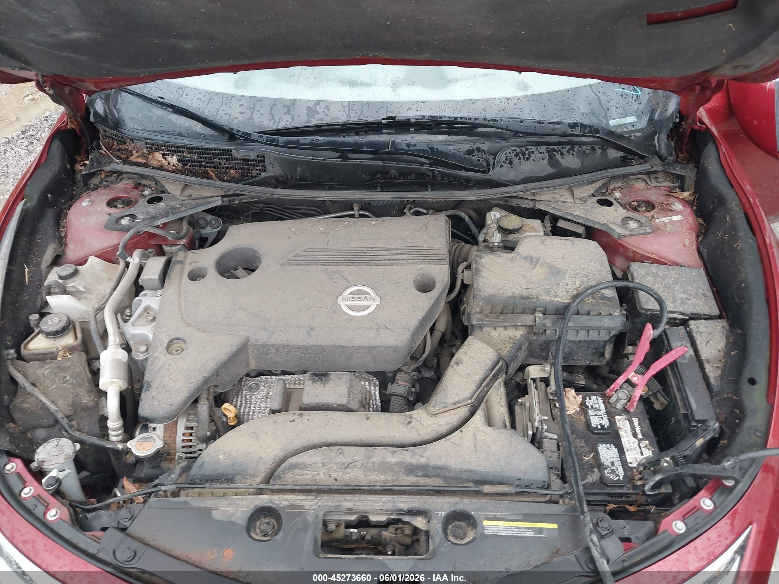 2013 Nissan Altima 2.5 Sv Red vin: 1N4AL3AP1DN588658