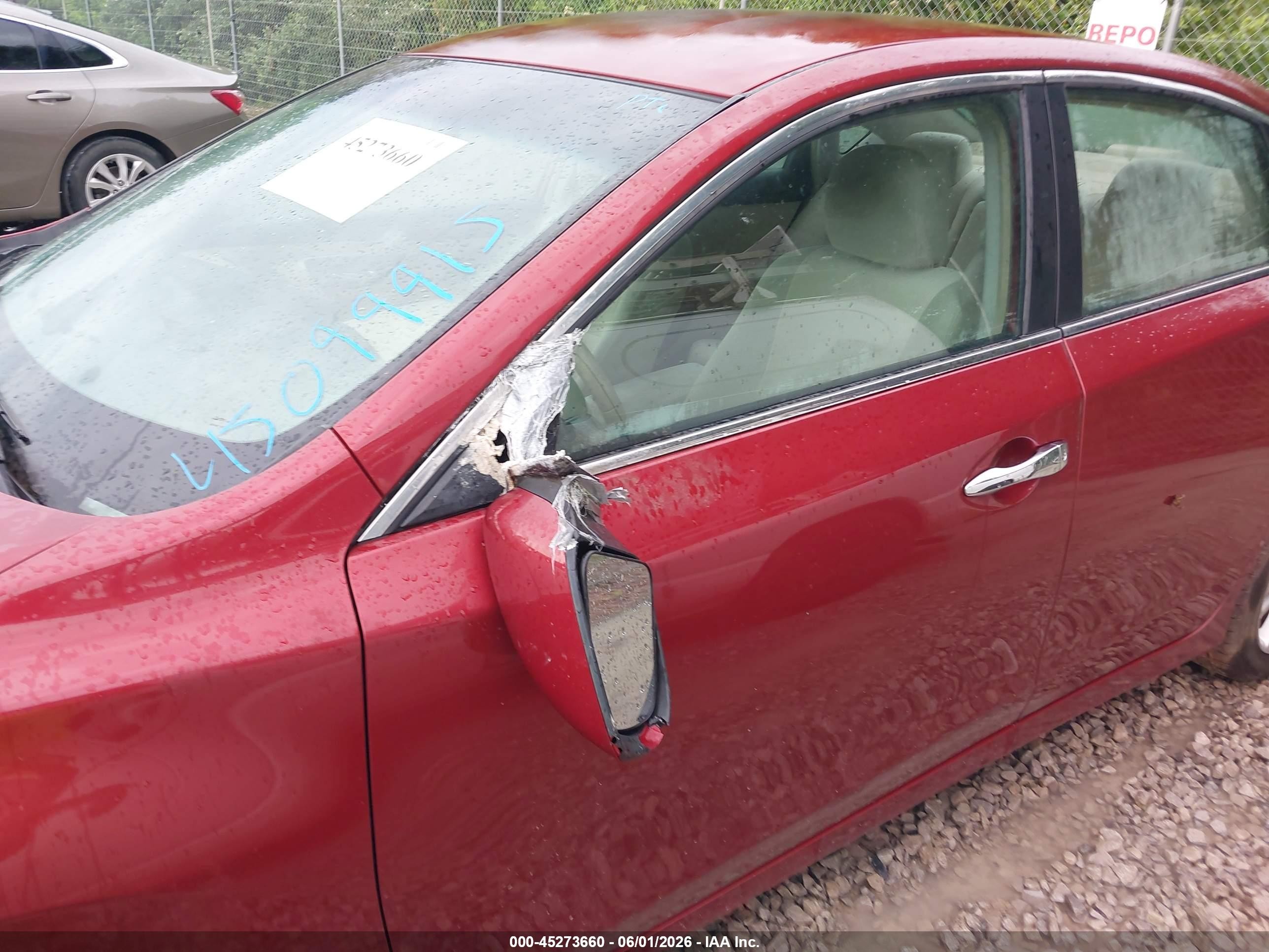2013 Nissan Altima 2.5 Sv Red vin: 1N4AL3AP1DN588658