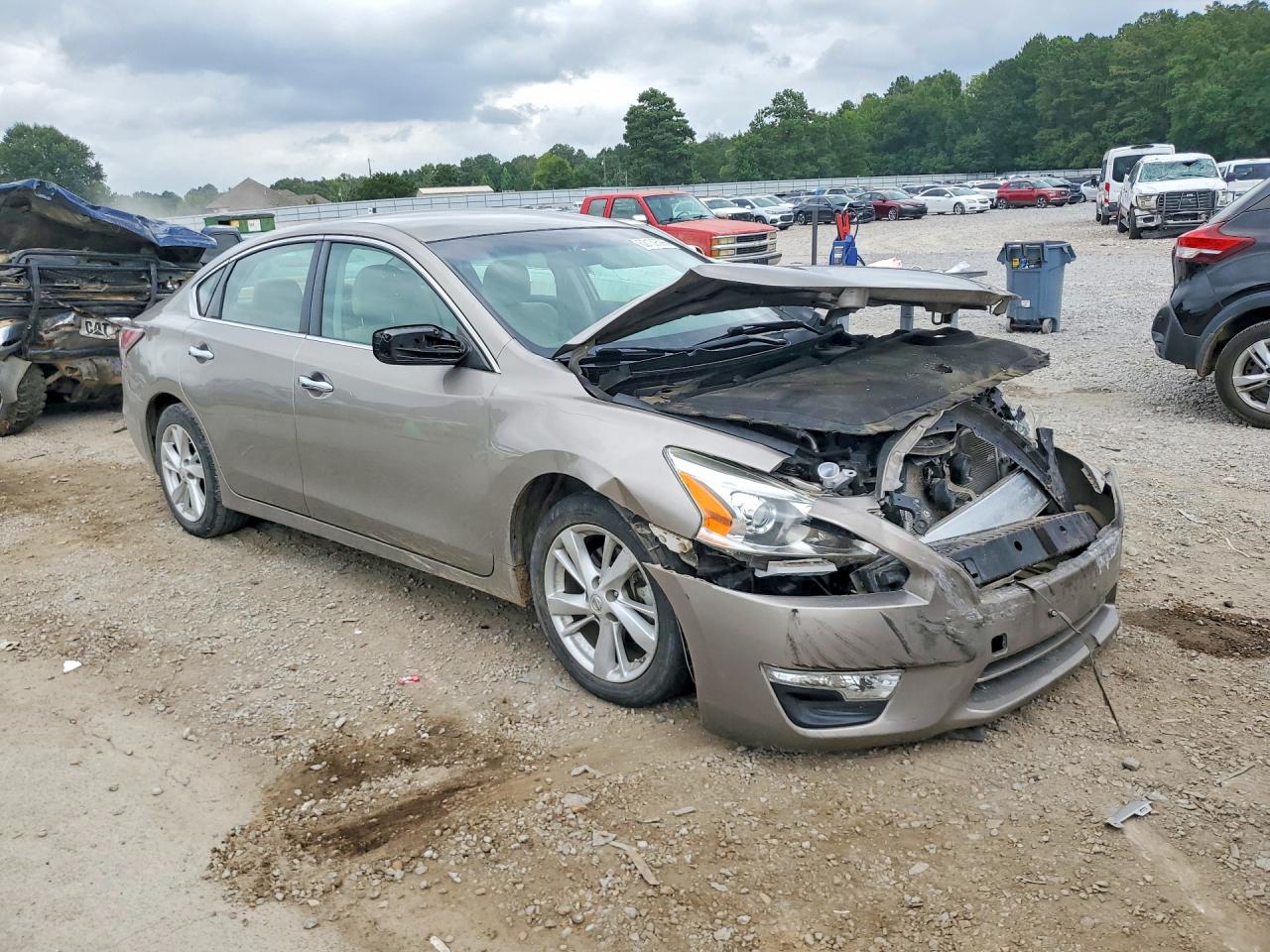 2014 Nissan Altima 2.5 Sv Tan vin: 1N4AL3AP1EC109829
