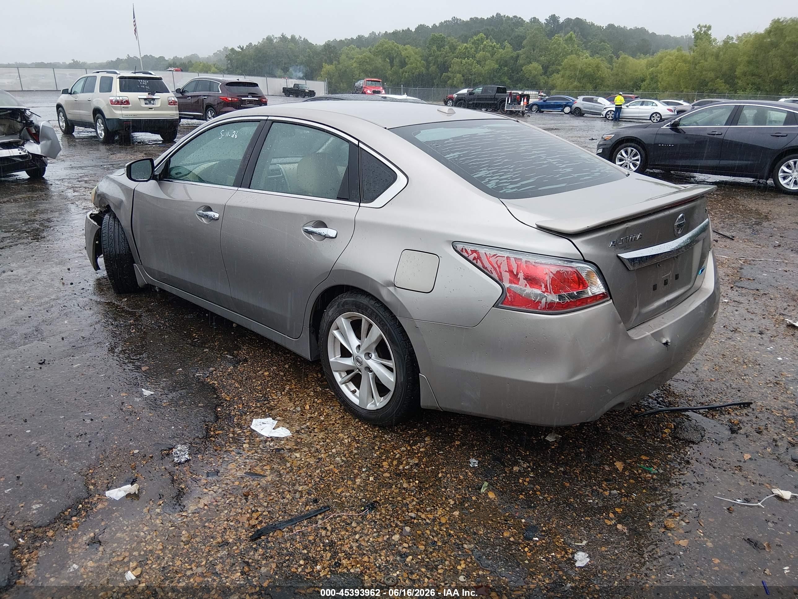 2014 Nissan Altima 2.5 Sl Beige vin: 1N4AL3AP1EC112536