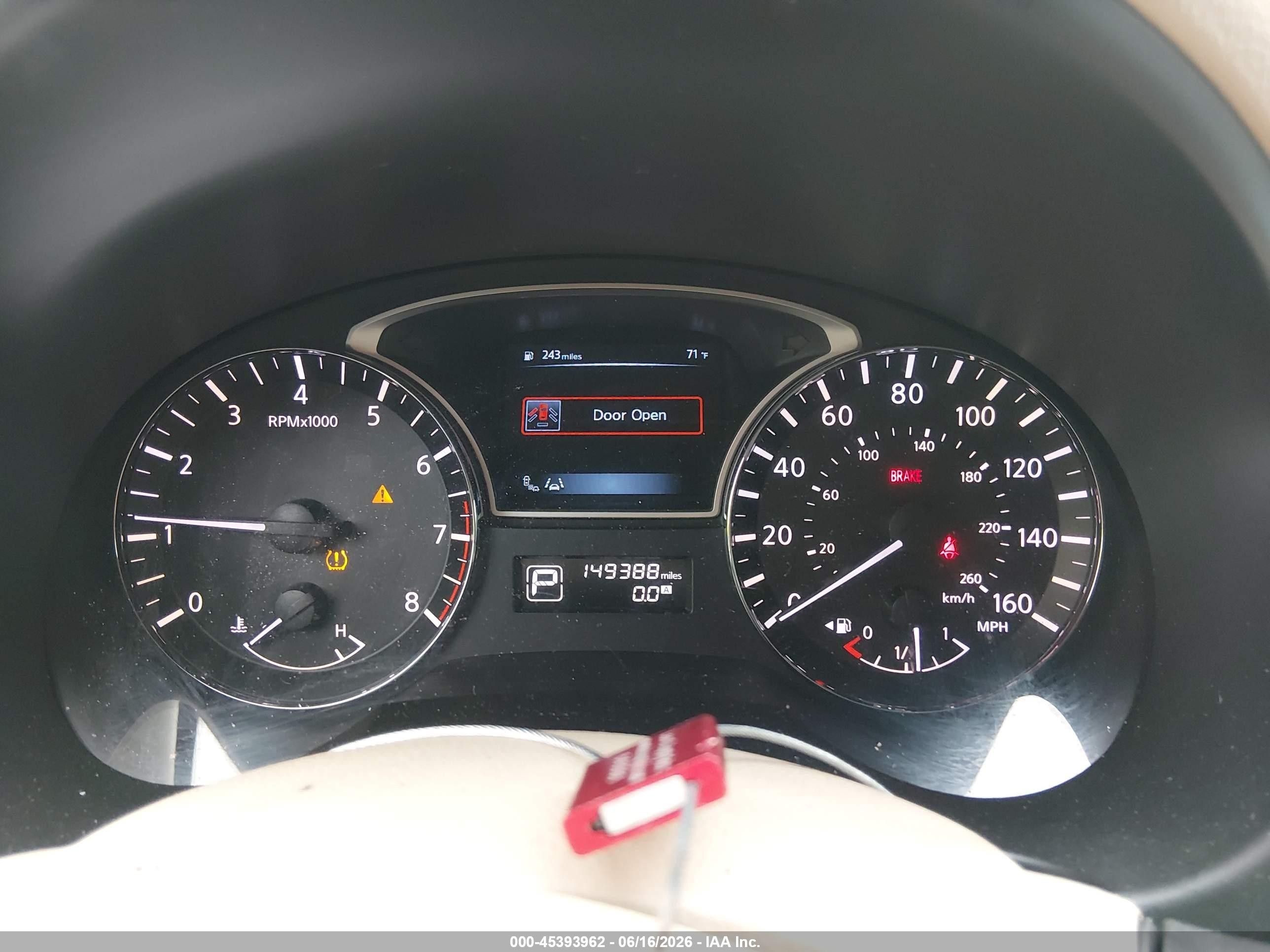 2014 Nissan Altima 2.5 Sl Beige vin: 1N4AL3AP1EC112536