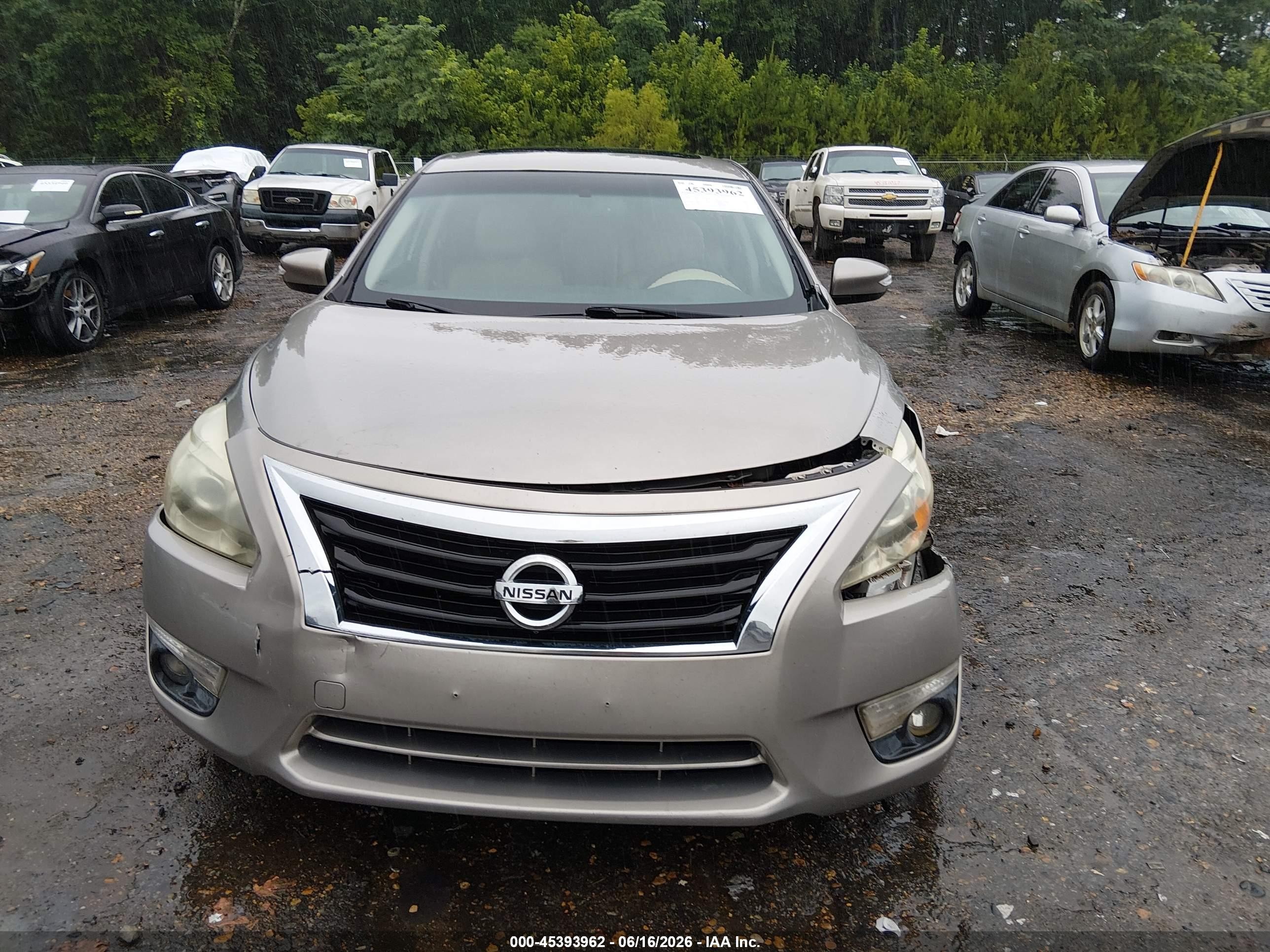 2014 Nissan Altima 2.5 Sl Beige vin: 1N4AL3AP1EC112536