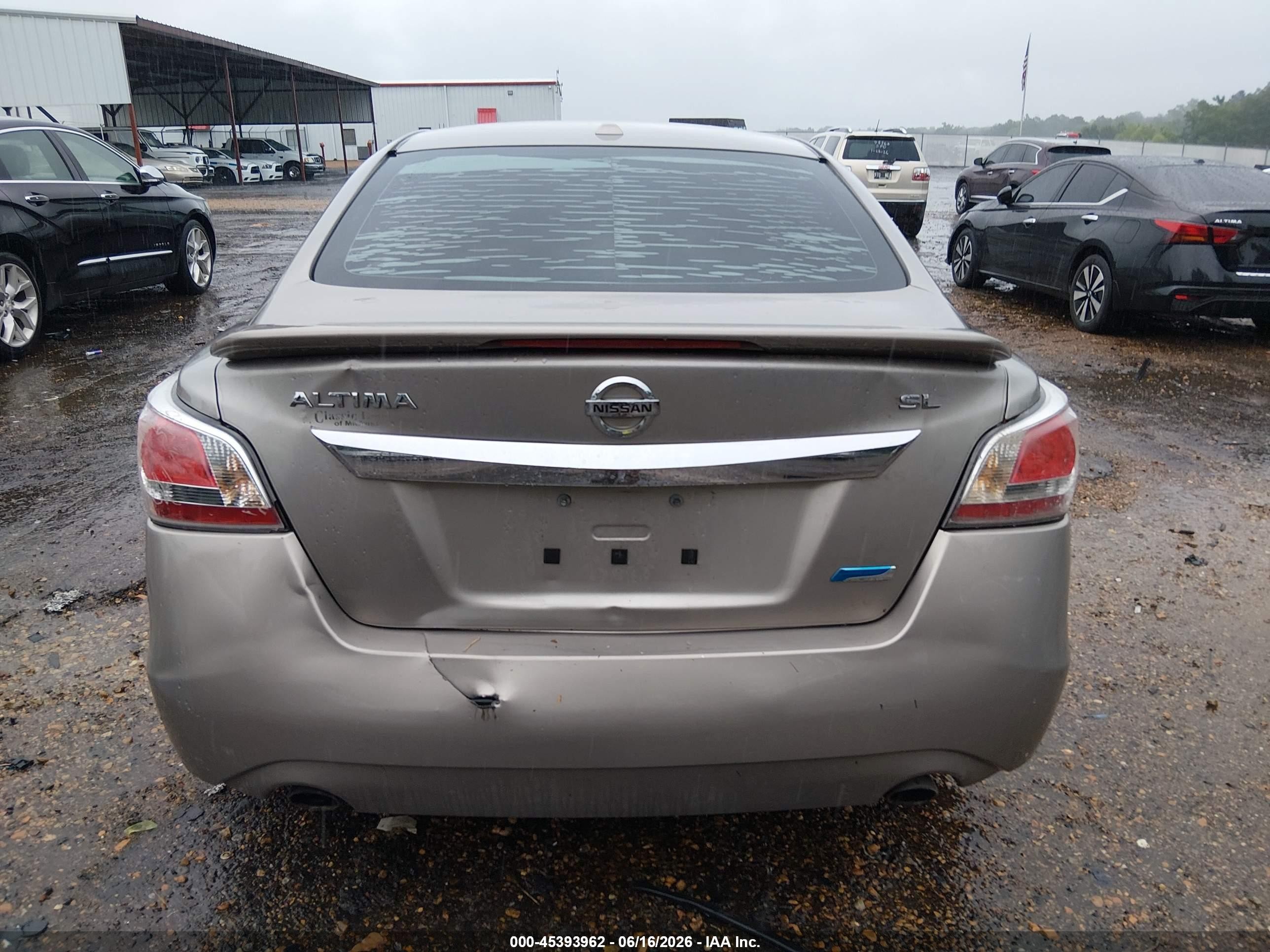 2014 Nissan Altima 2.5 Sl Beige vin: 1N4AL3AP1EC112536