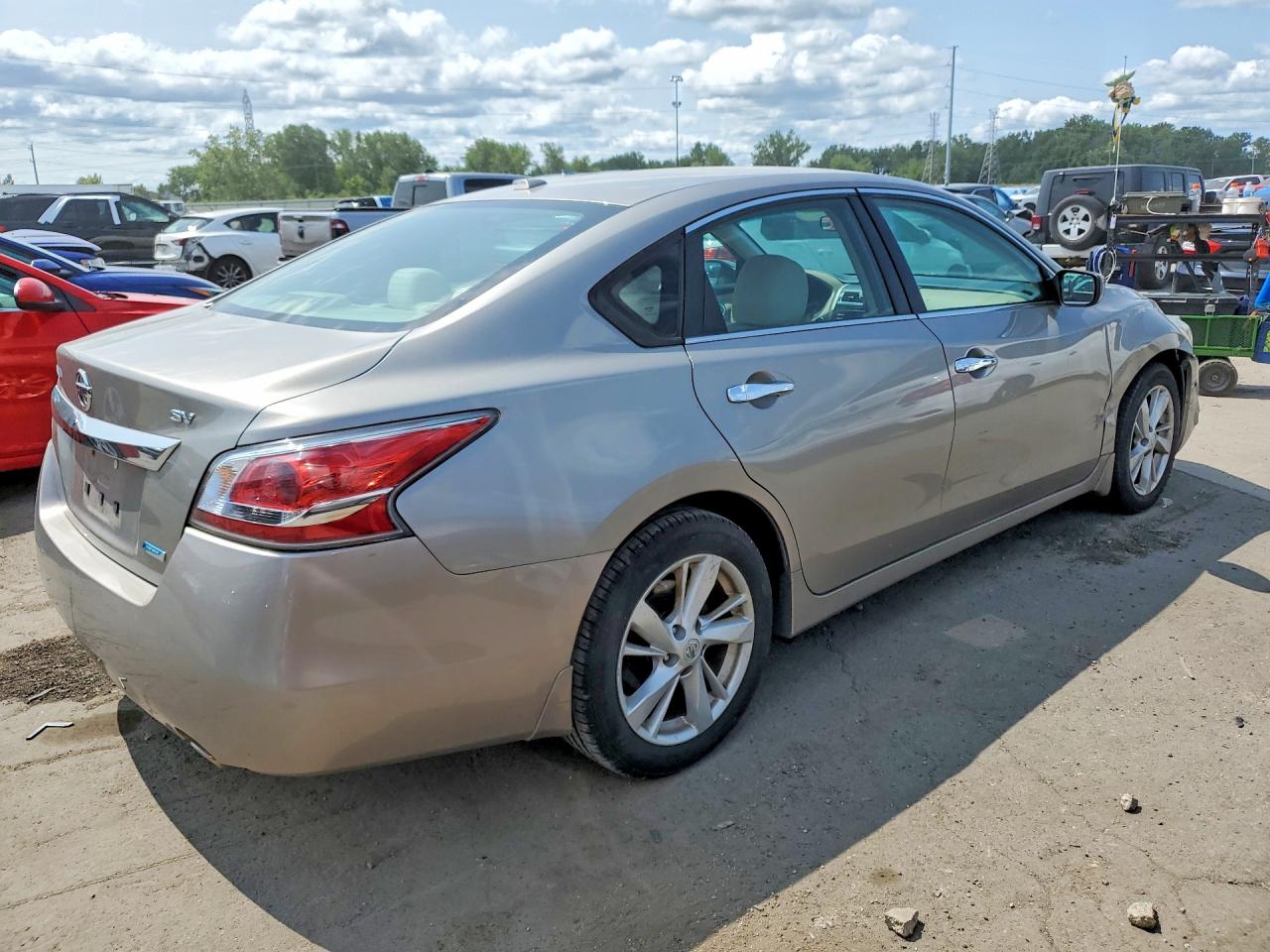2014 Nissan Altima 2.5 Beige vin: 1N4AL3AP1EC115680