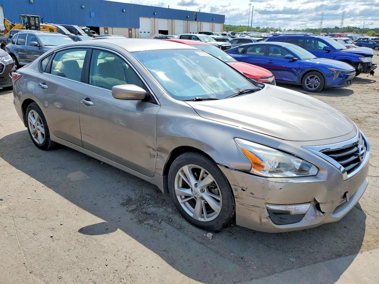 2014 Nissan Altima 2.5 Beige vin: 1N4AL3AP1EC115680