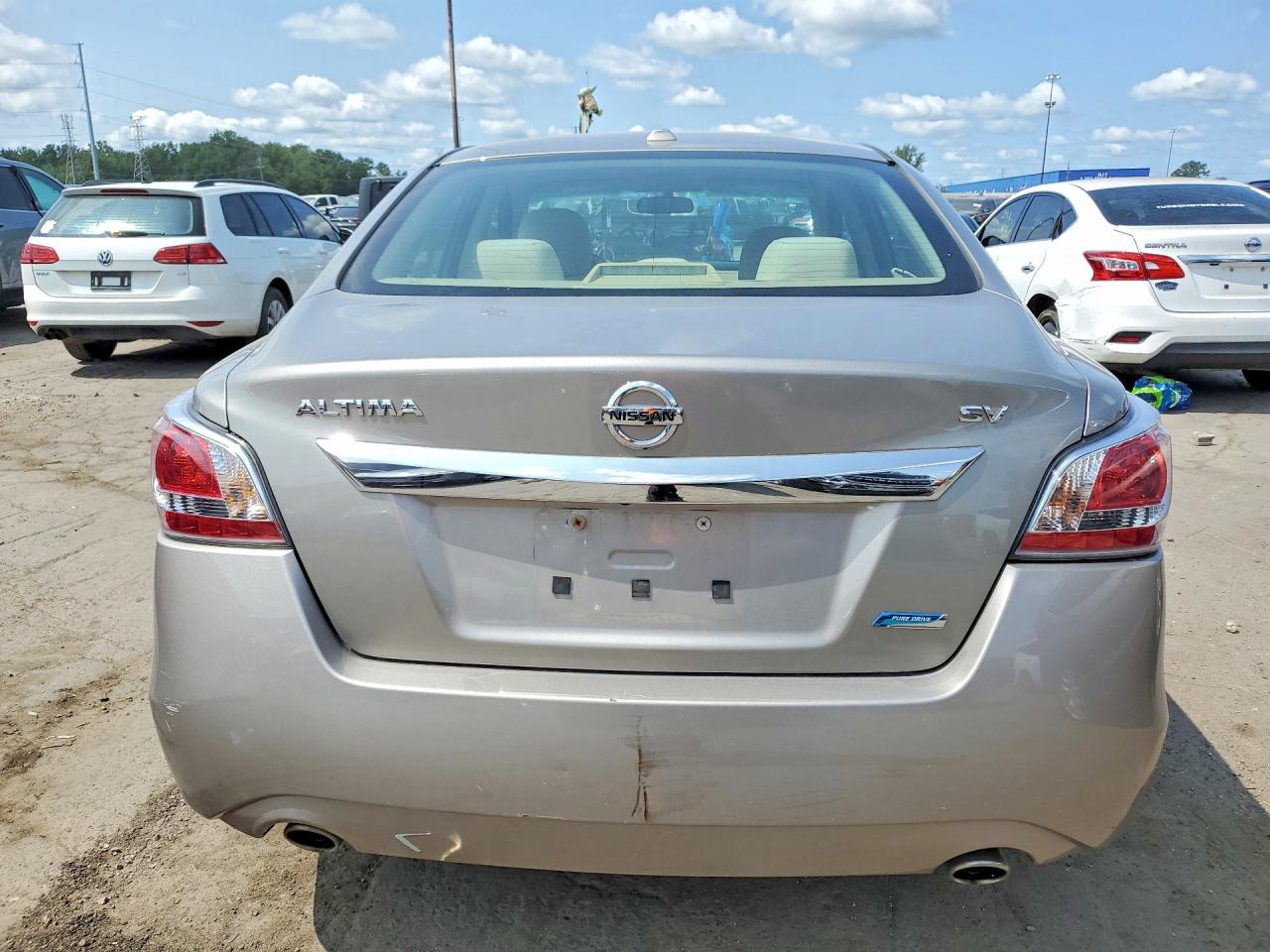 2014 Nissan Altima 2.5 Beige vin: 1N4AL3AP1EC115680