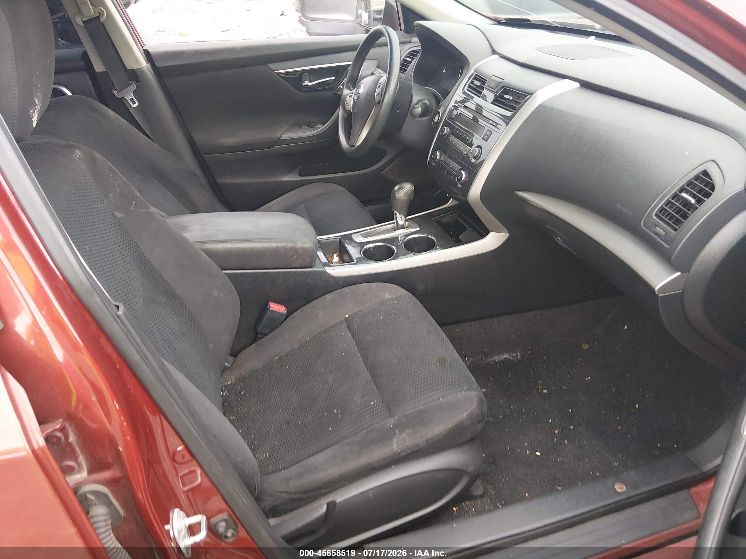 2014 Nissan Altima 2.5 S Red vin: 1N4AL3AP1EC126209