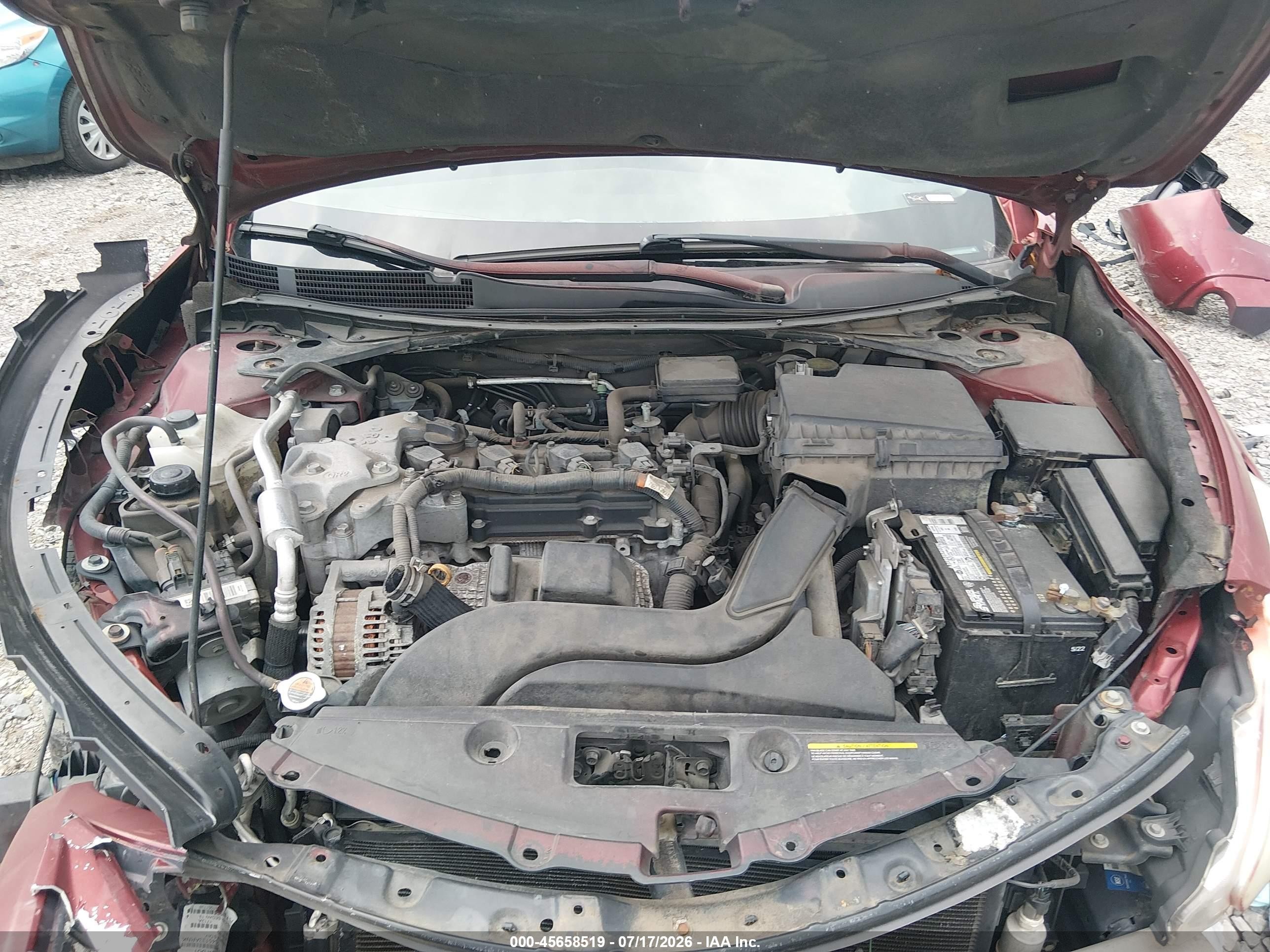 2014 Nissan Altima 2.5 S Red vin: 1N4AL3AP1EC126209