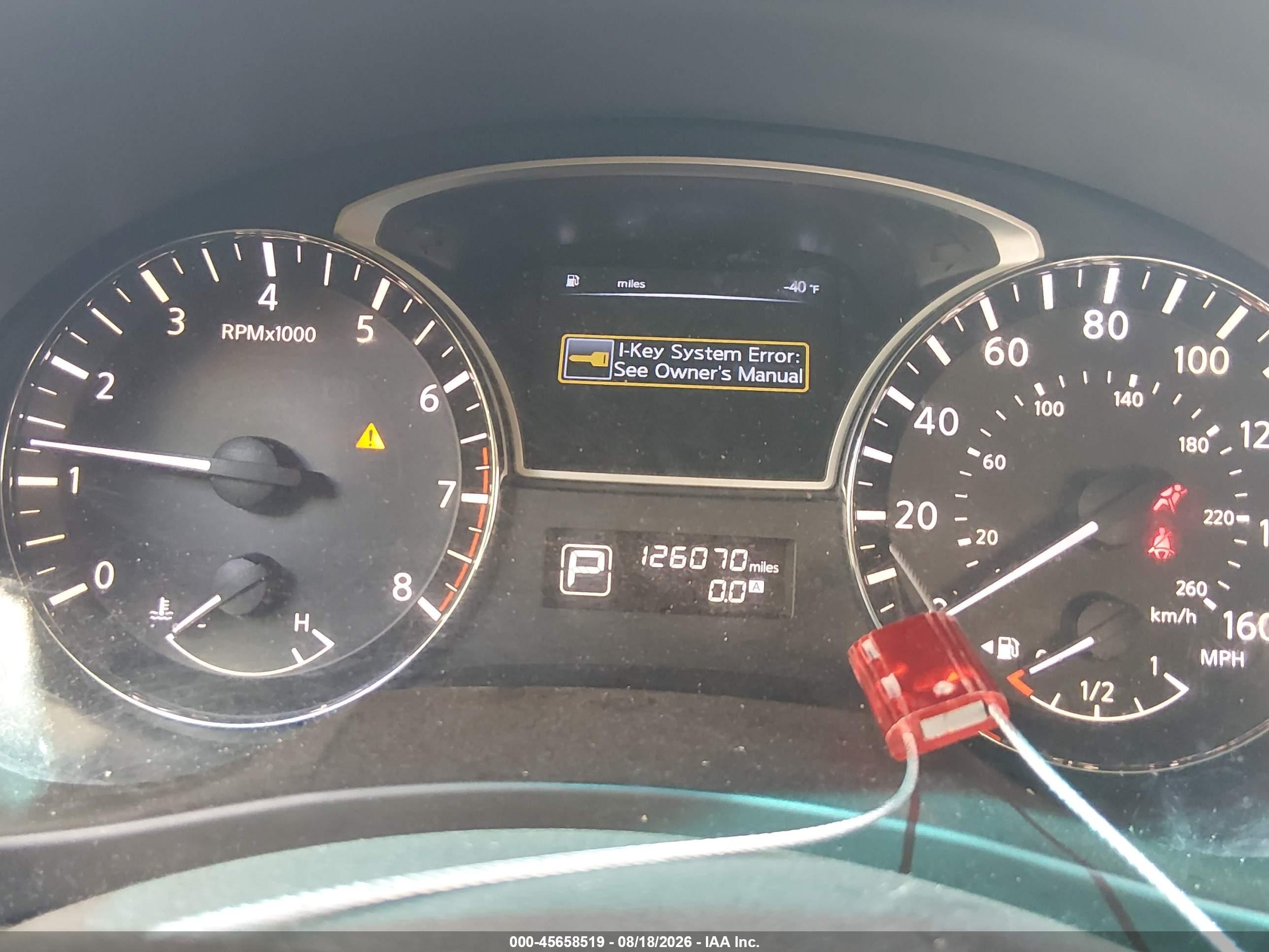2014 Nissan Altima 2.5 S Red vin: 1N4AL3AP1EC126209