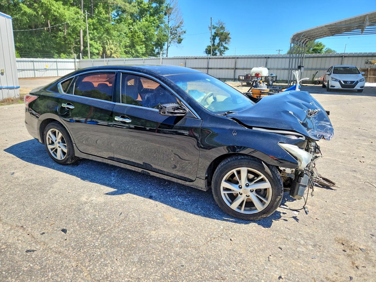2014 Nissan Altima 2.5 Sv Black vin: 1N4AL3AP1EC131751
