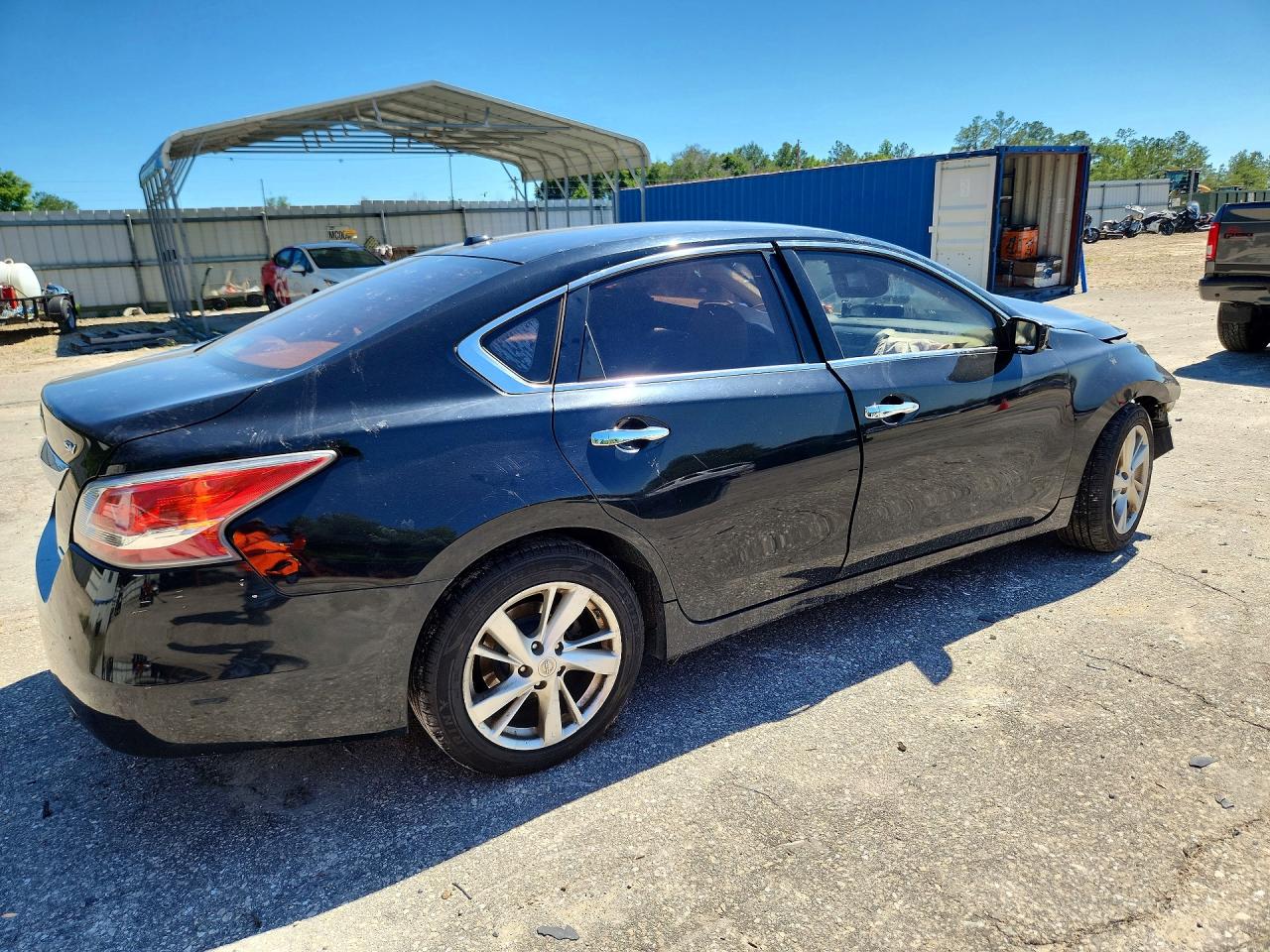 2014 Nissan Altima 2.5 Sv Black vin: 1N4AL3AP1EC131751