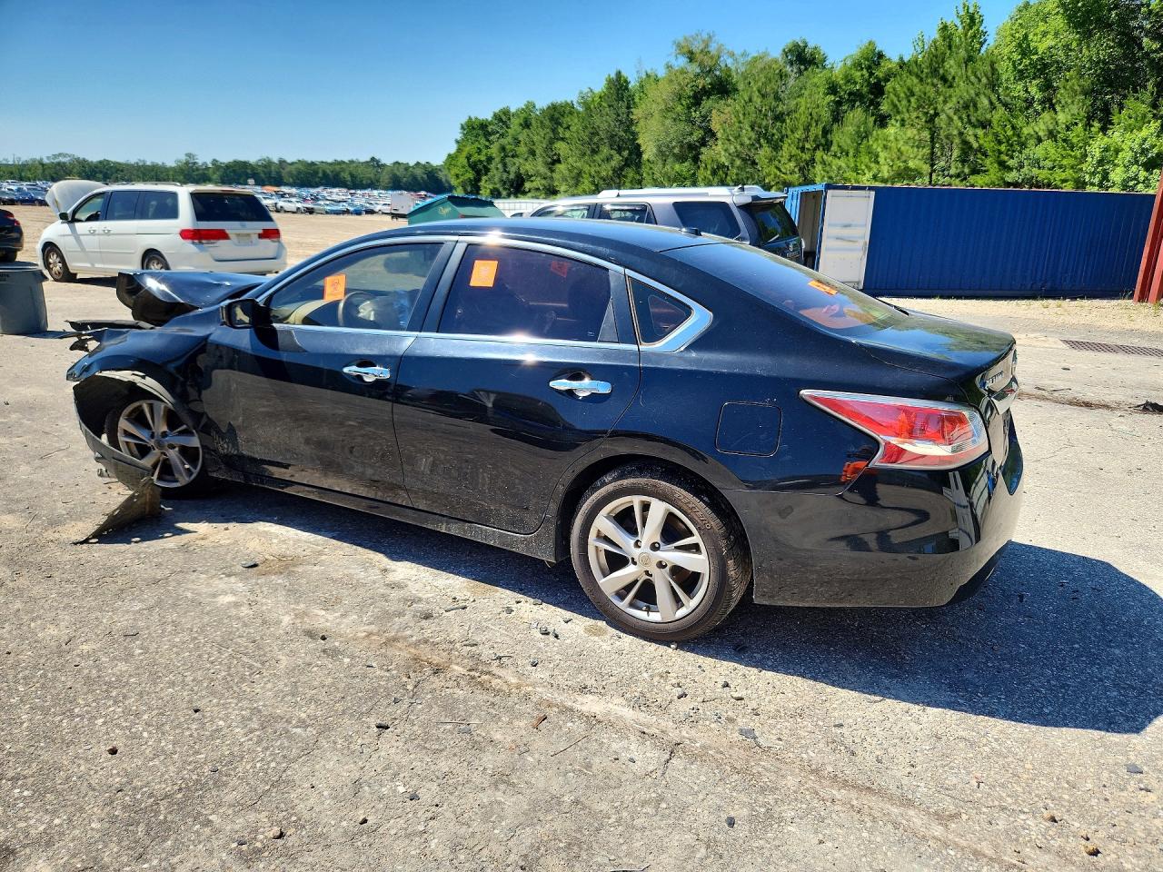 2014 Nissan Altima 2.5 Sv Black vin: 1N4AL3AP1EC131751