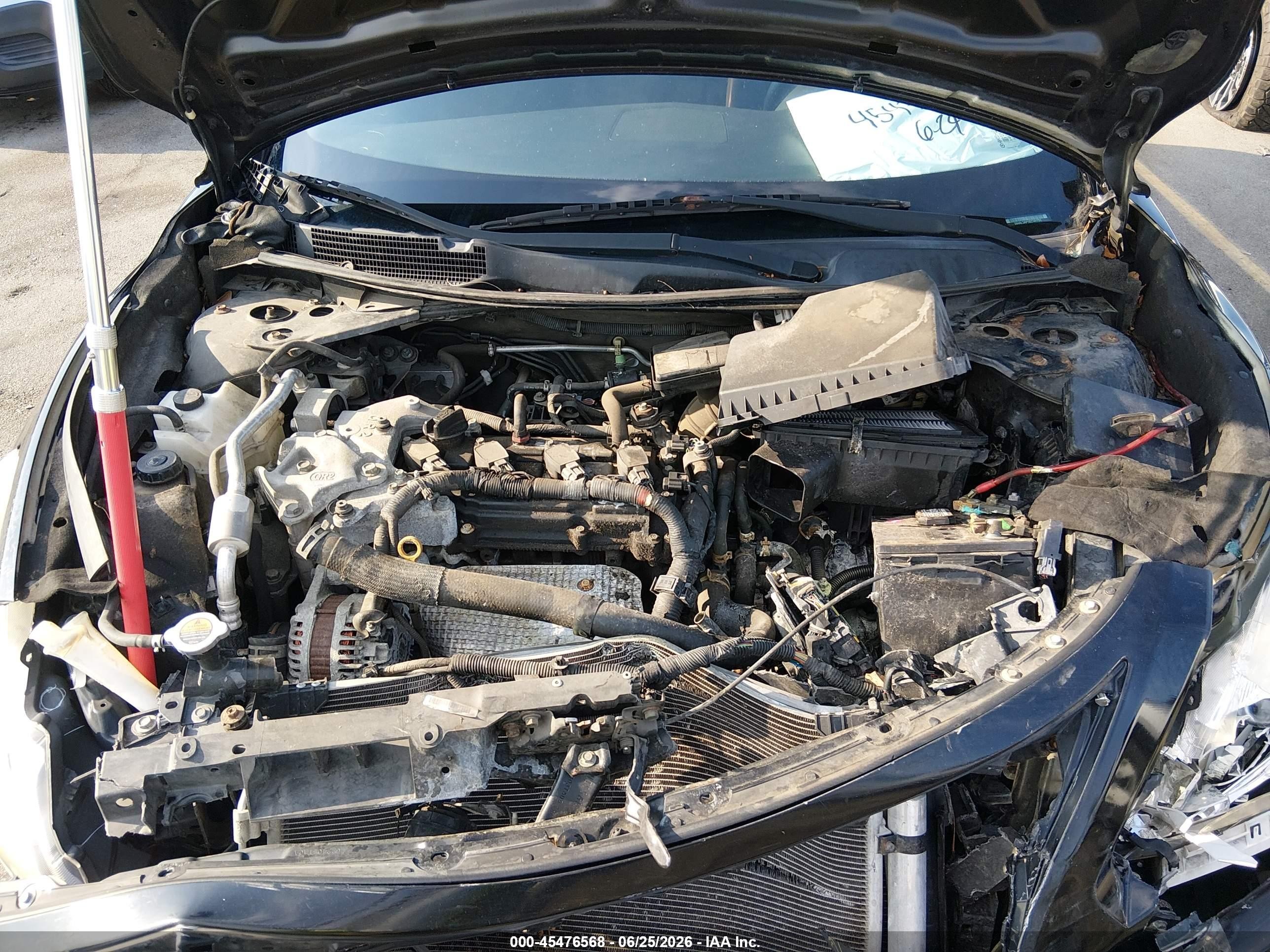 2014 Nissan Altima 2.5 S Black vin: 1N4AL3AP1EC141731