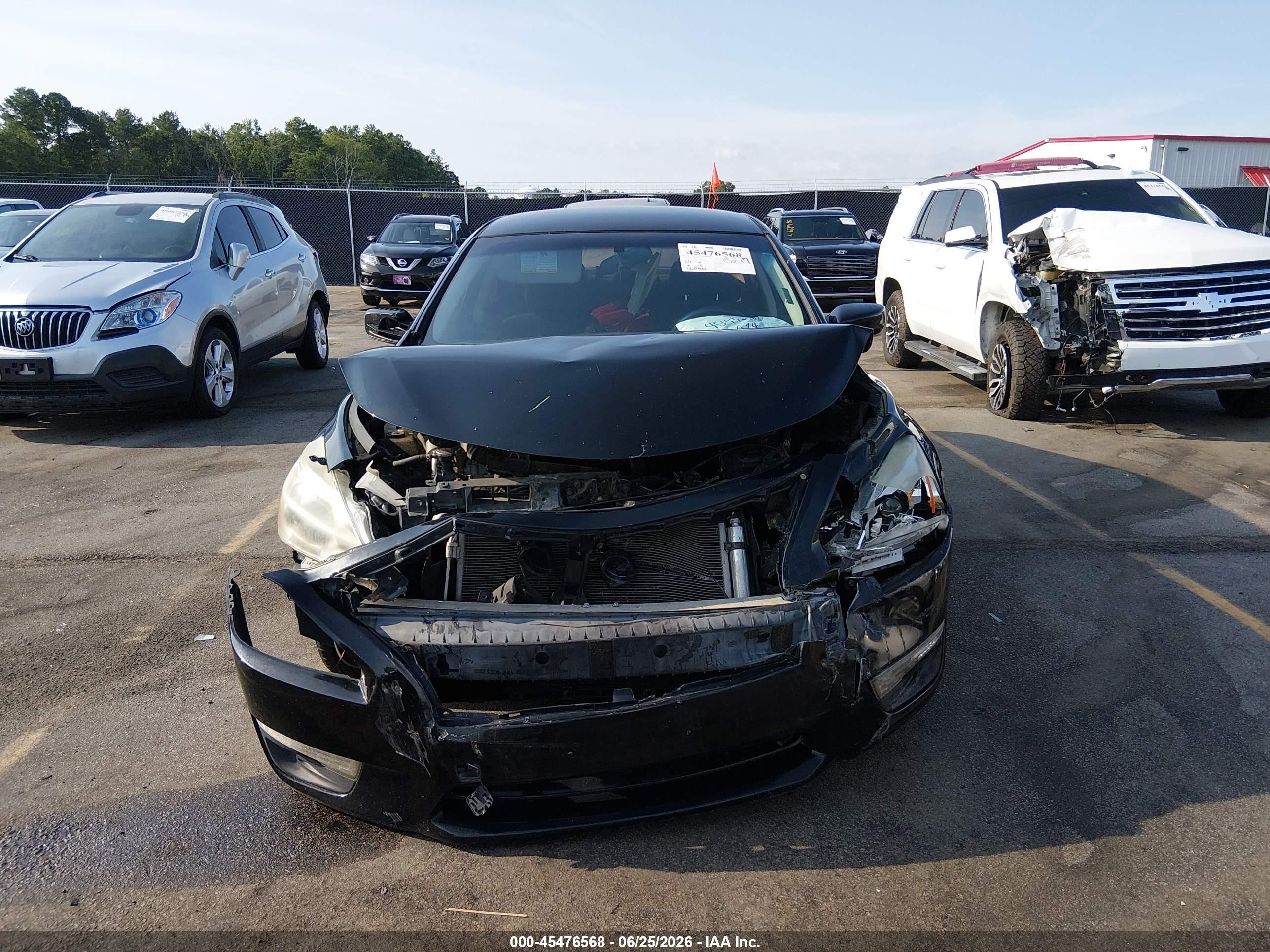 2014 Nissan Altima 2.5 S Black vin: 1N4AL3AP1EC141731
