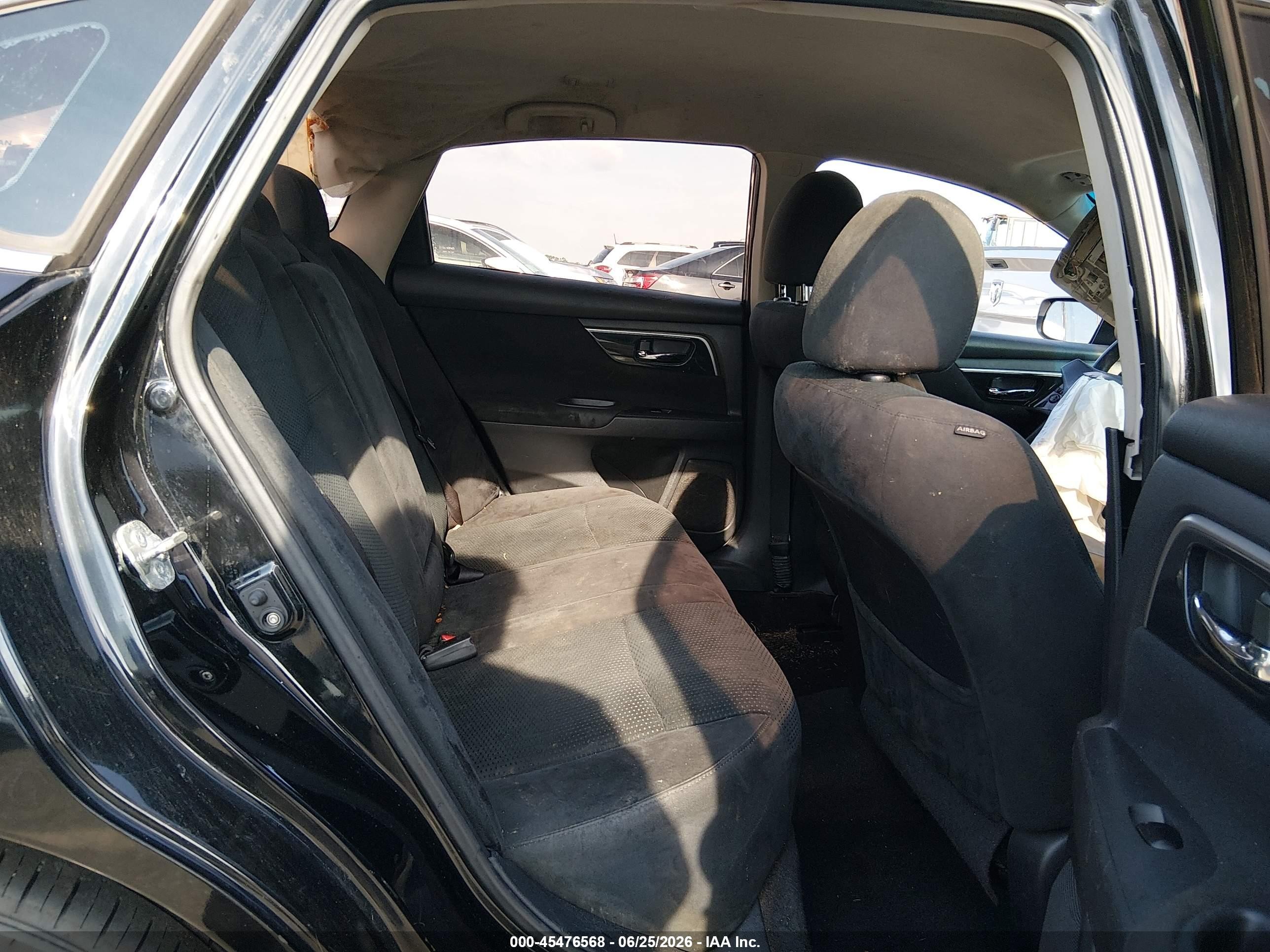 2014 Nissan Altima 2.5 S Black vin: 1N4AL3AP1EC141731