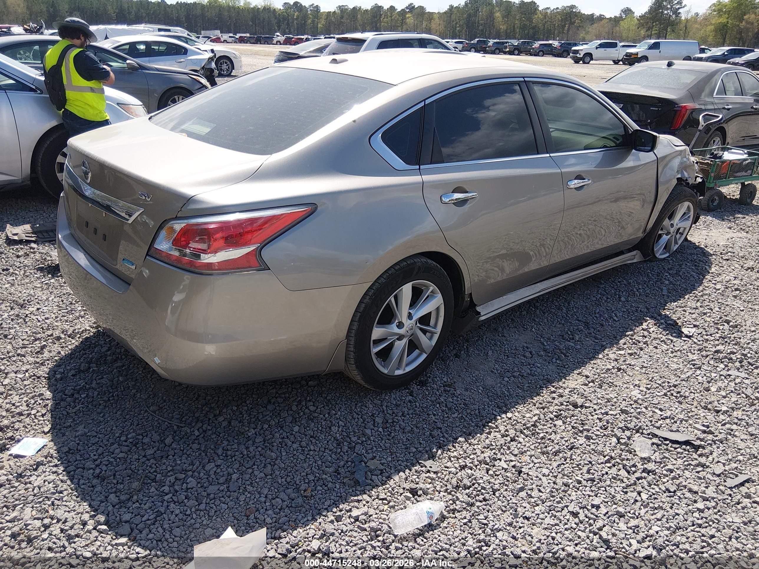 2014 Nissan Altima 2.5 Sv Gray vin: 1N4AL3AP1EC147626