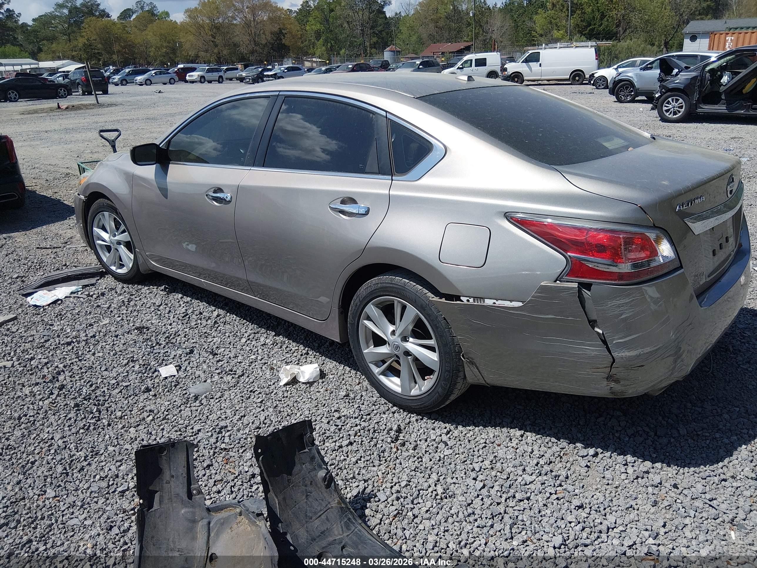 2014 Nissan Altima 2.5 Sv Gray vin: 1N4AL3AP1EC147626