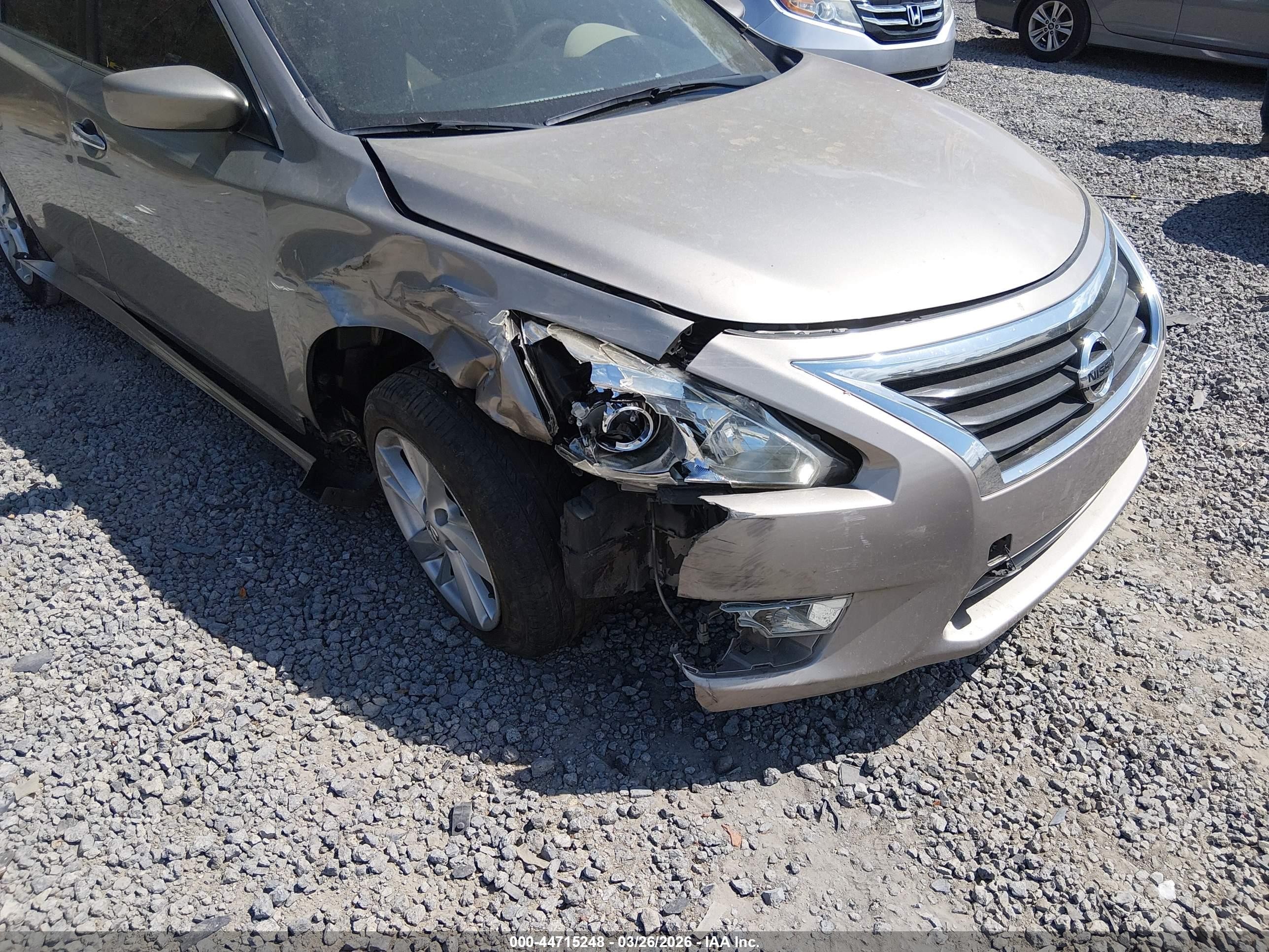 2014 Nissan Altima 2.5 Sv Gray vin: 1N4AL3AP1EC147626