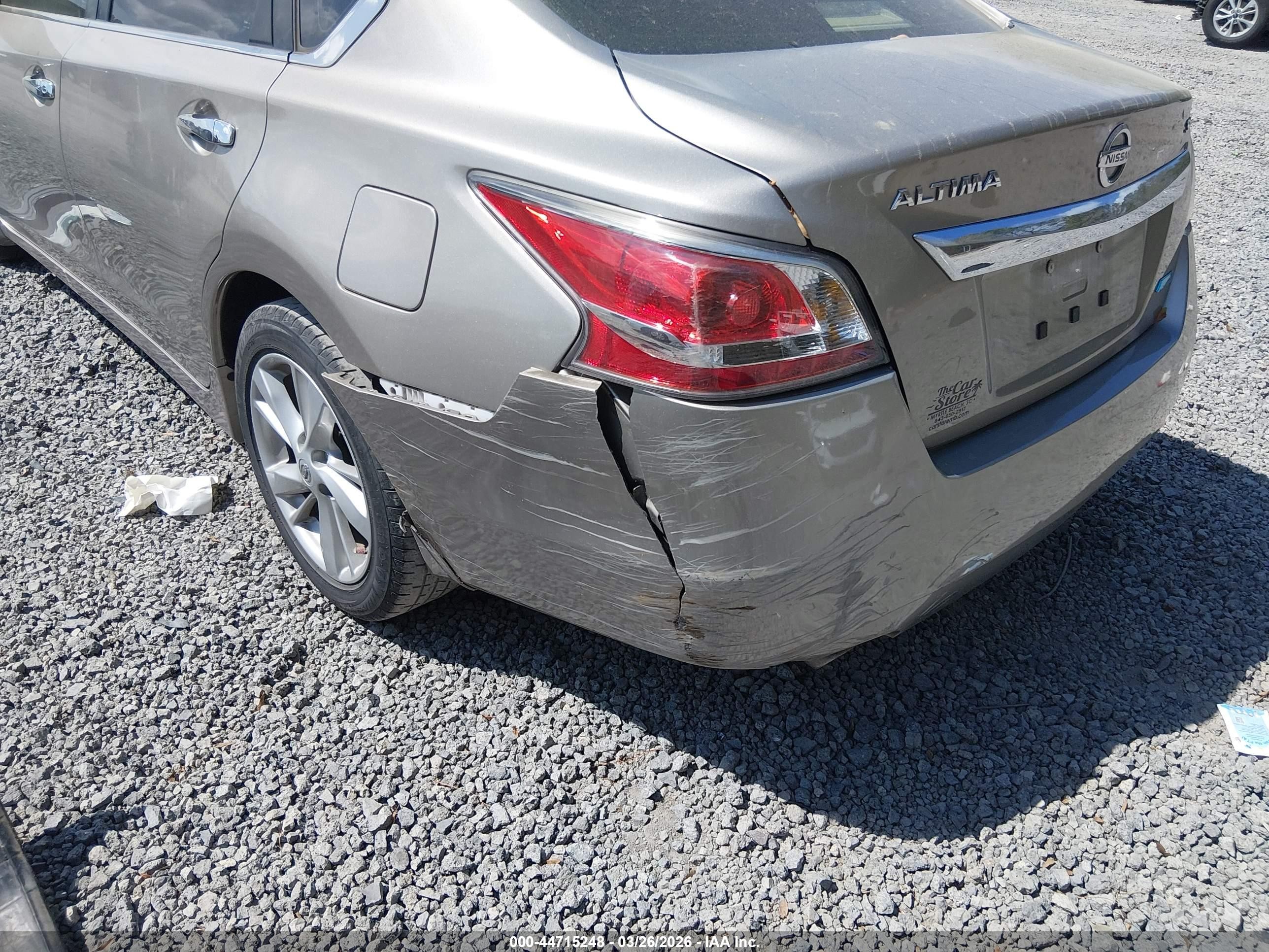 2014 Nissan Altima 2.5 Sv Gray vin: 1N4AL3AP1EC147626