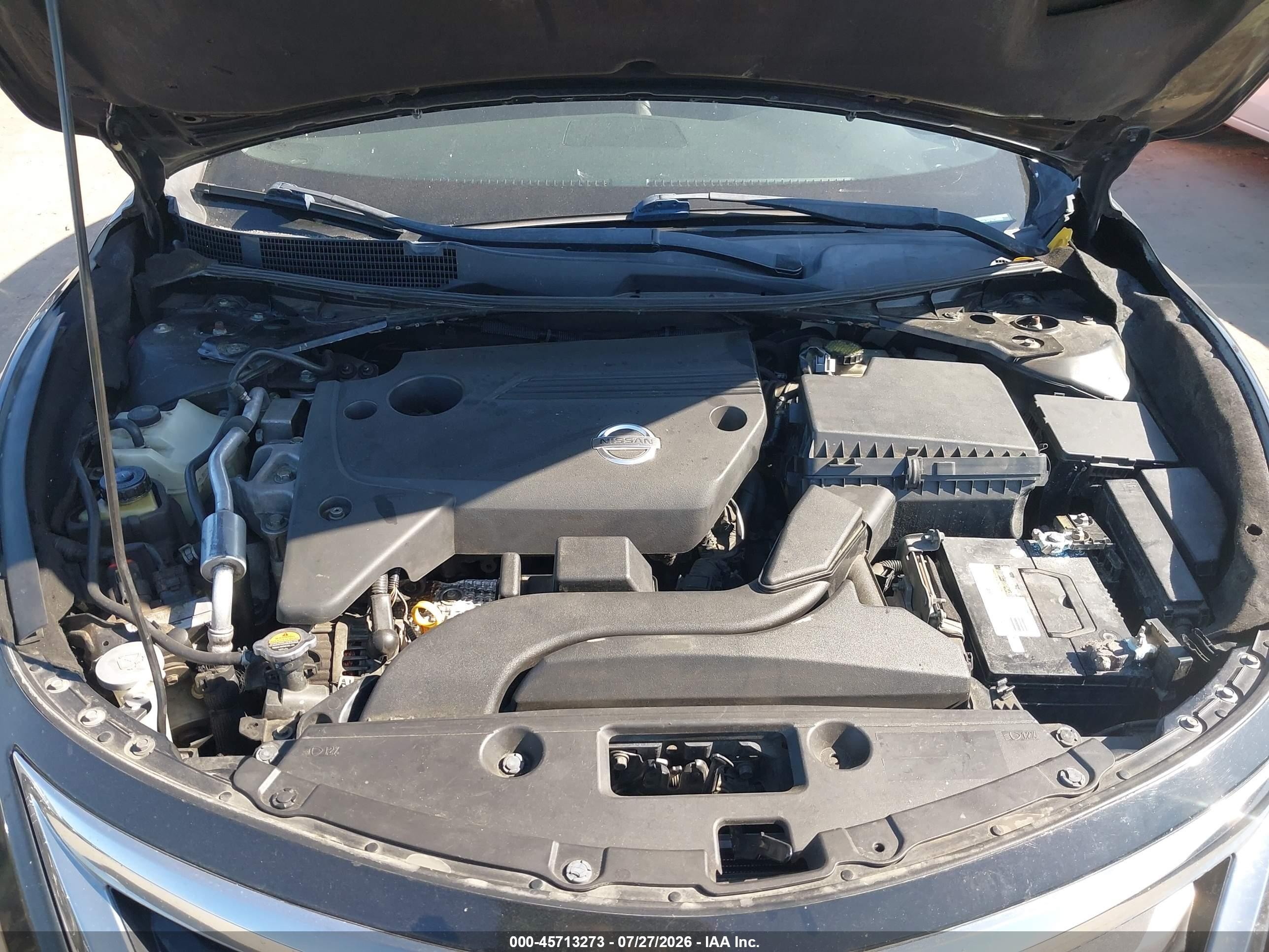 2014 Nissan Altima 2.5 S Black vin: 1N4AL3AP1EC155869