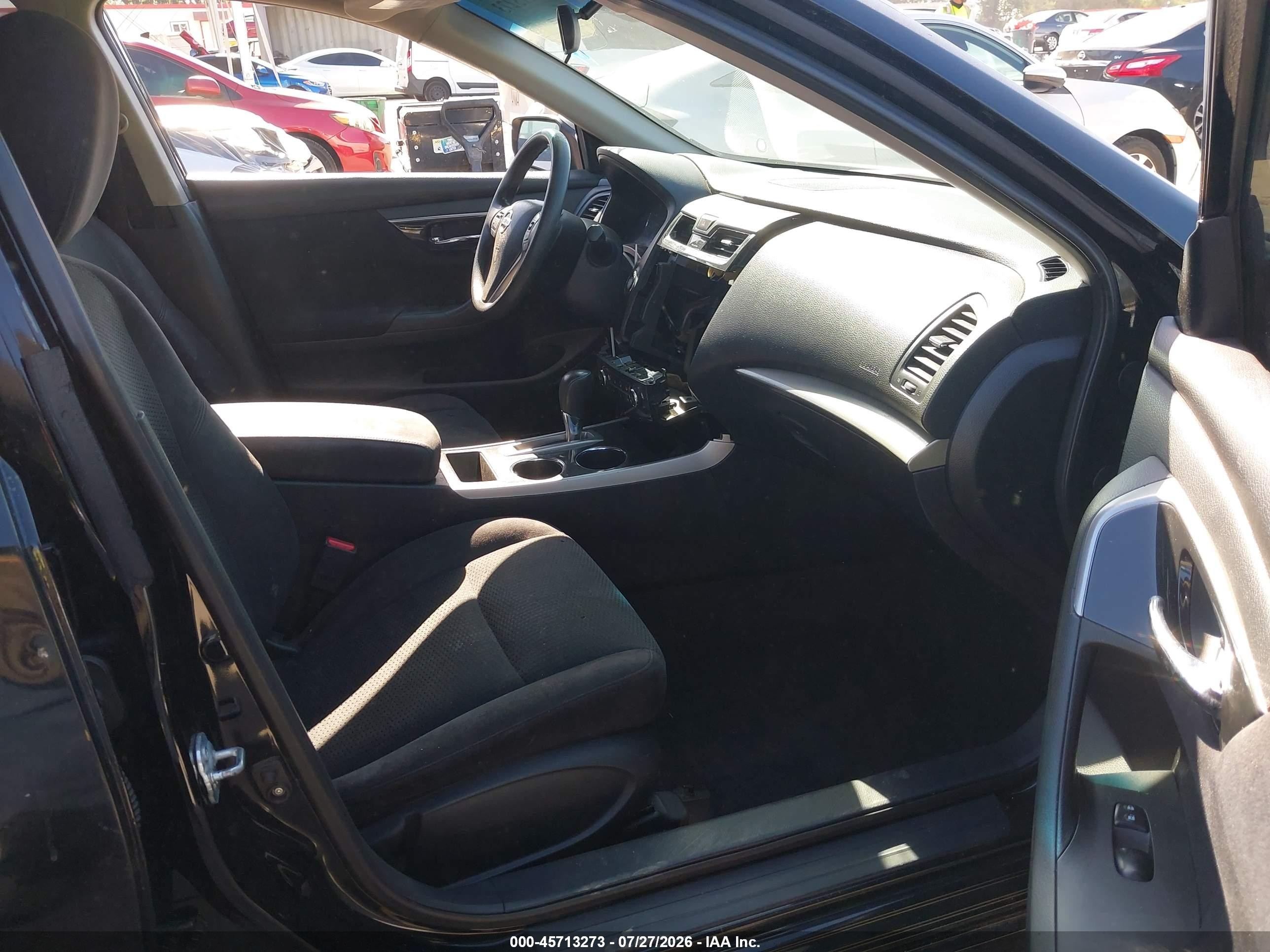 2014 Nissan Altima 2.5 S Black vin: 1N4AL3AP1EC155869