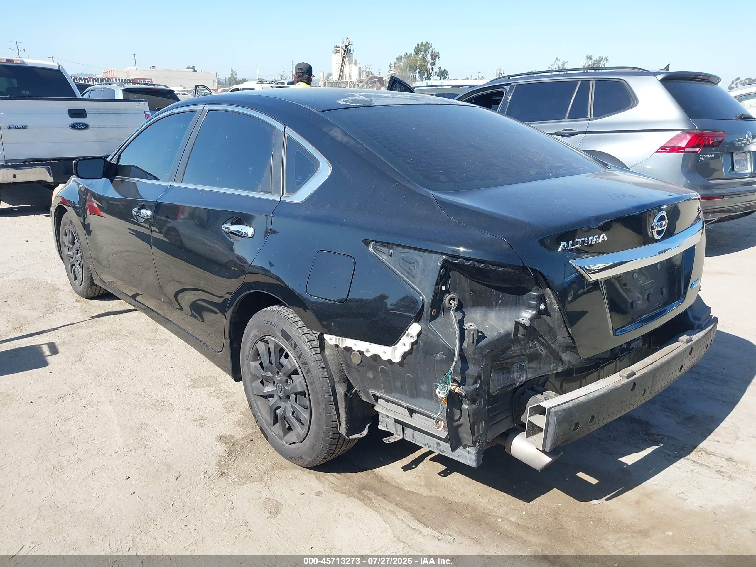 2014 Nissan Altima 2.5 S Black vin: 1N4AL3AP1EC155869
