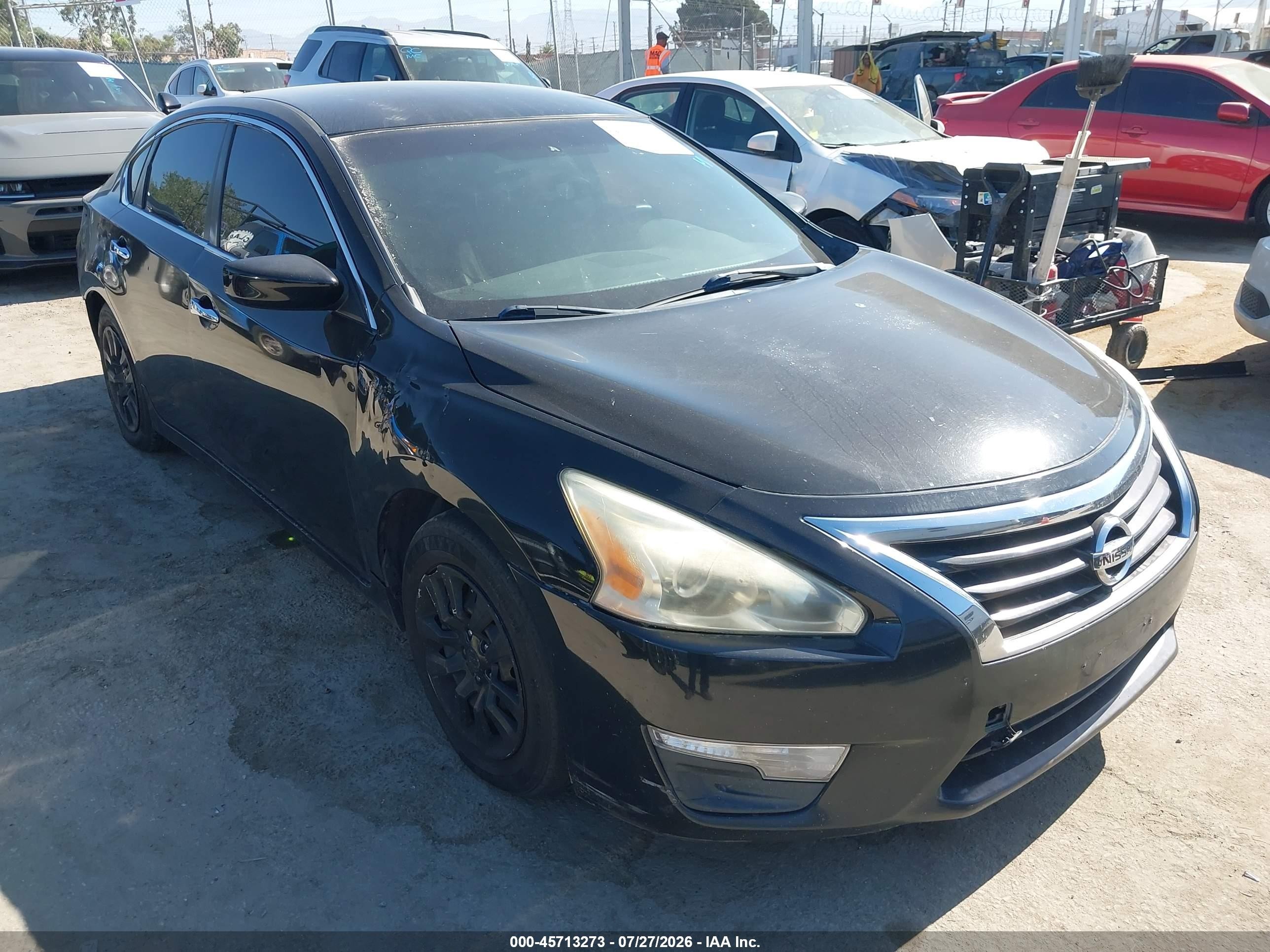 2014 Nissan Altima 2.5 S Black vin: 1N4AL3AP1EC155869