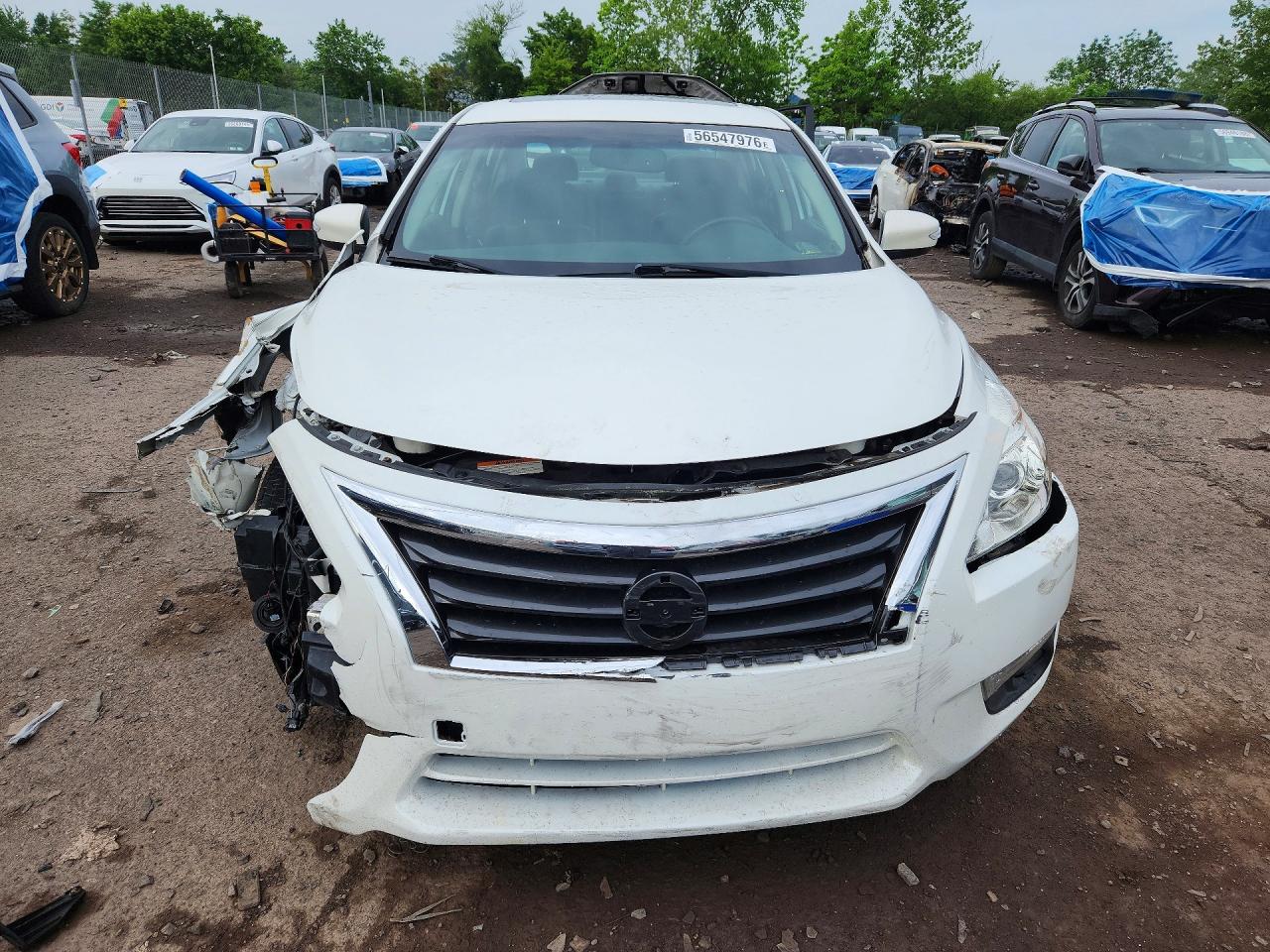 2014 Nissan Altima 2.5 Sl White vin: 1N4AL3AP1EC158805