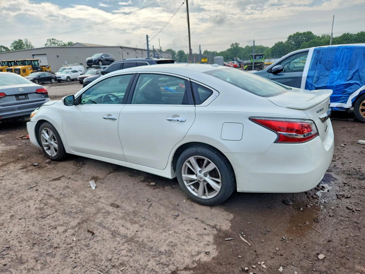 2014 Nissan Altima 2.5 Sl White vin: 1N4AL3AP1EC158805